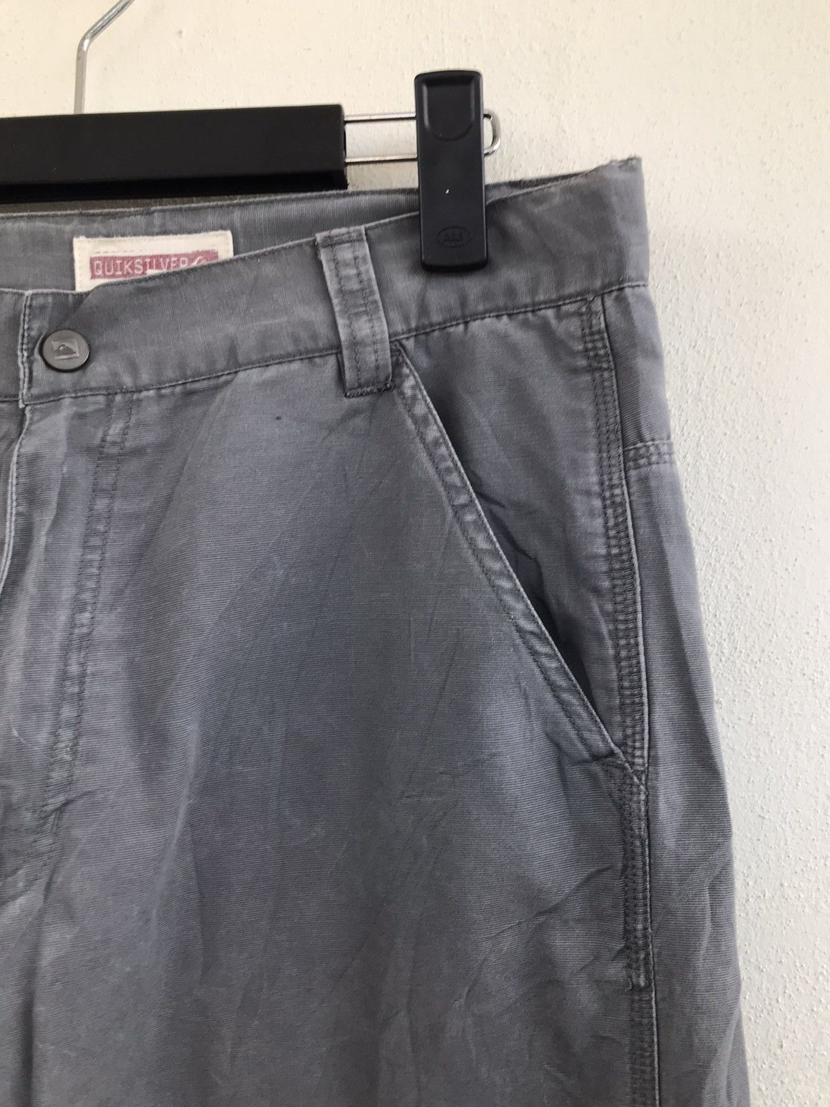 Quiksilver Vintage Quiksilver cargo carpenter pants Size US 30 / EU 46 - 7 Thumbnail