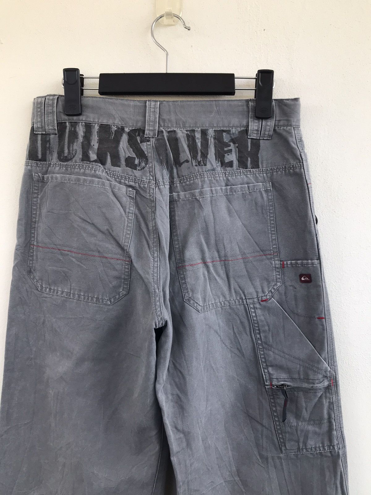 Quiksilver Vintage Quiksilver cargo carpenter pants Size US 30 / EU 46 - 11 Thumbnail
