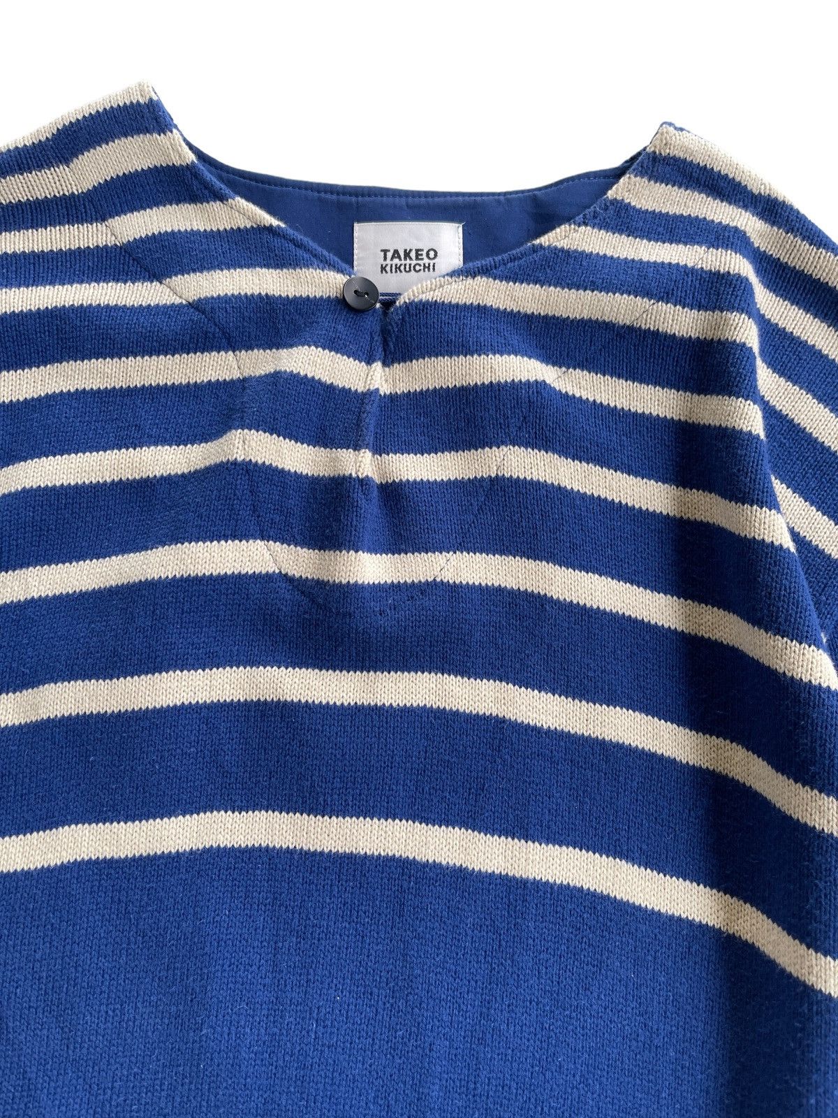 Japanese Brand Takeo Kikuchi Longsleeve Knitwear Shirt Size US M / EU 48-50 / 2 - 6 Thumbnail