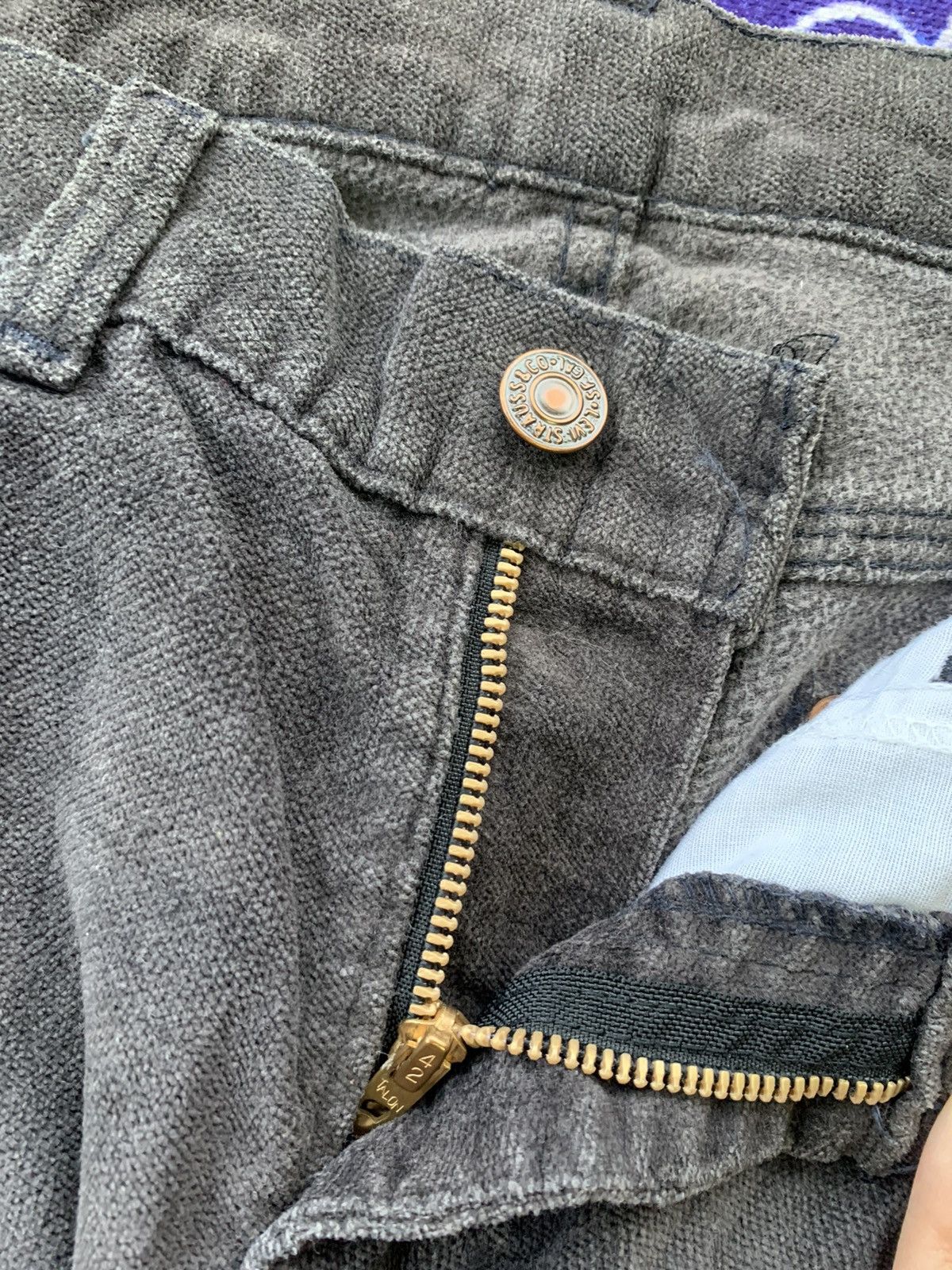 Levi's Vintage Clothing Vintage 80’s Levis Black Tag Movin On Casual Pants Size US 32 / EU 48 - 3 Thumbnail