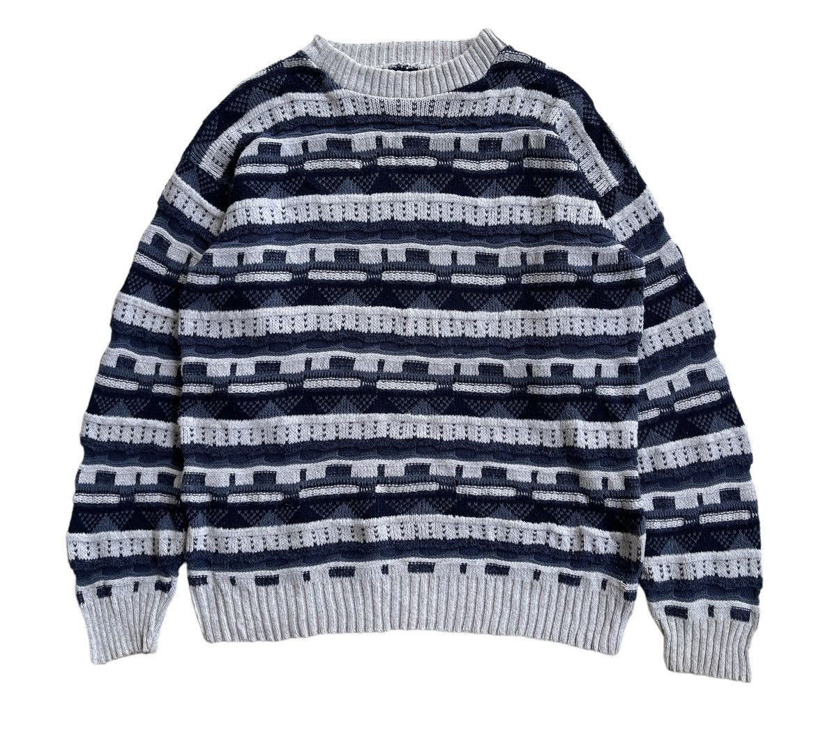 Towncraft Vintage Towncraft Cable Knitted Sweater Size US L / EU 52-54 / 3 - 2 Thumbnail