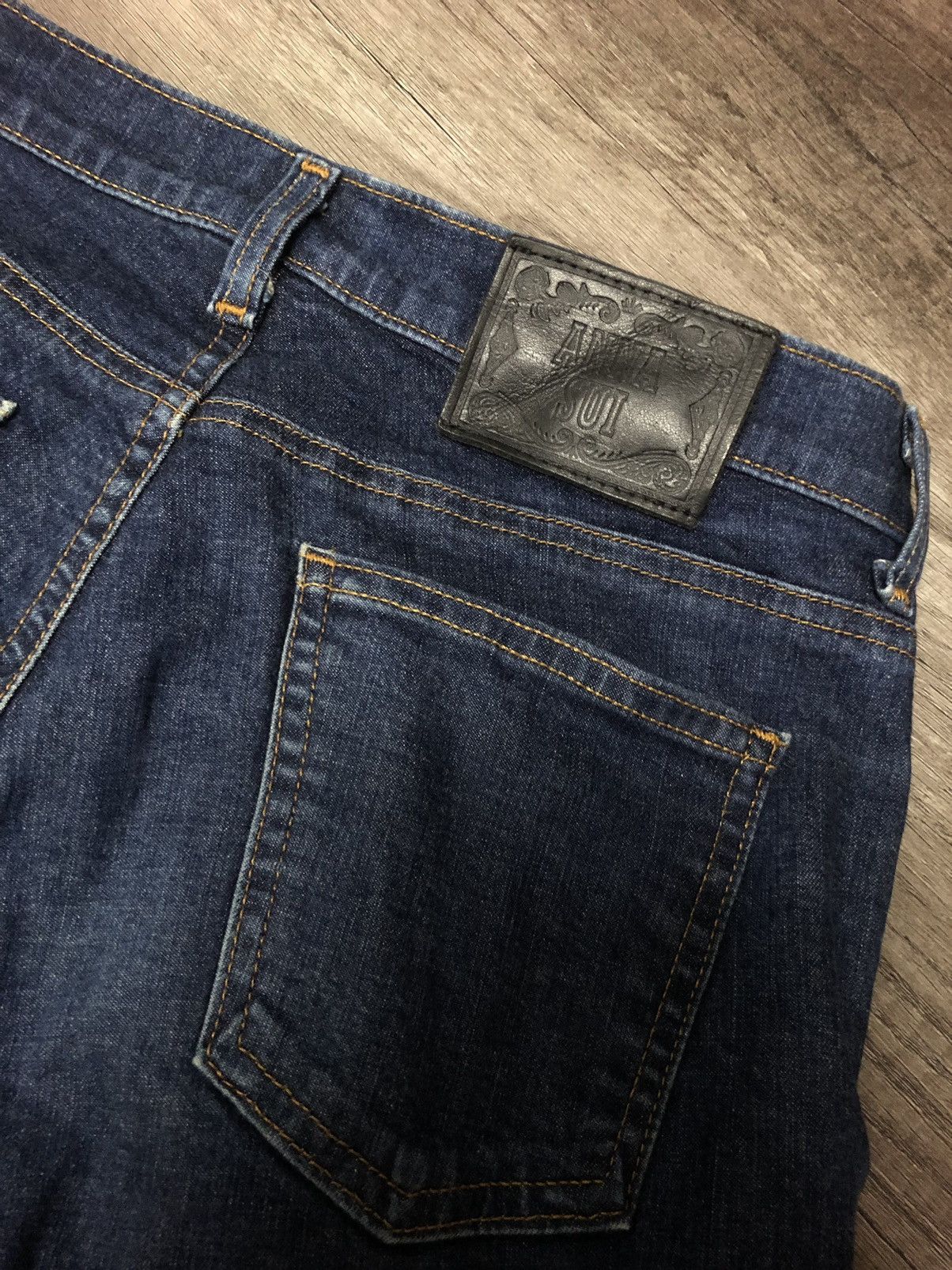 Anna Sui × Designer × Vintage Vintage Anna Sui Jeans Size 30" / US 8 / IT 44 - 7 Thumbnail