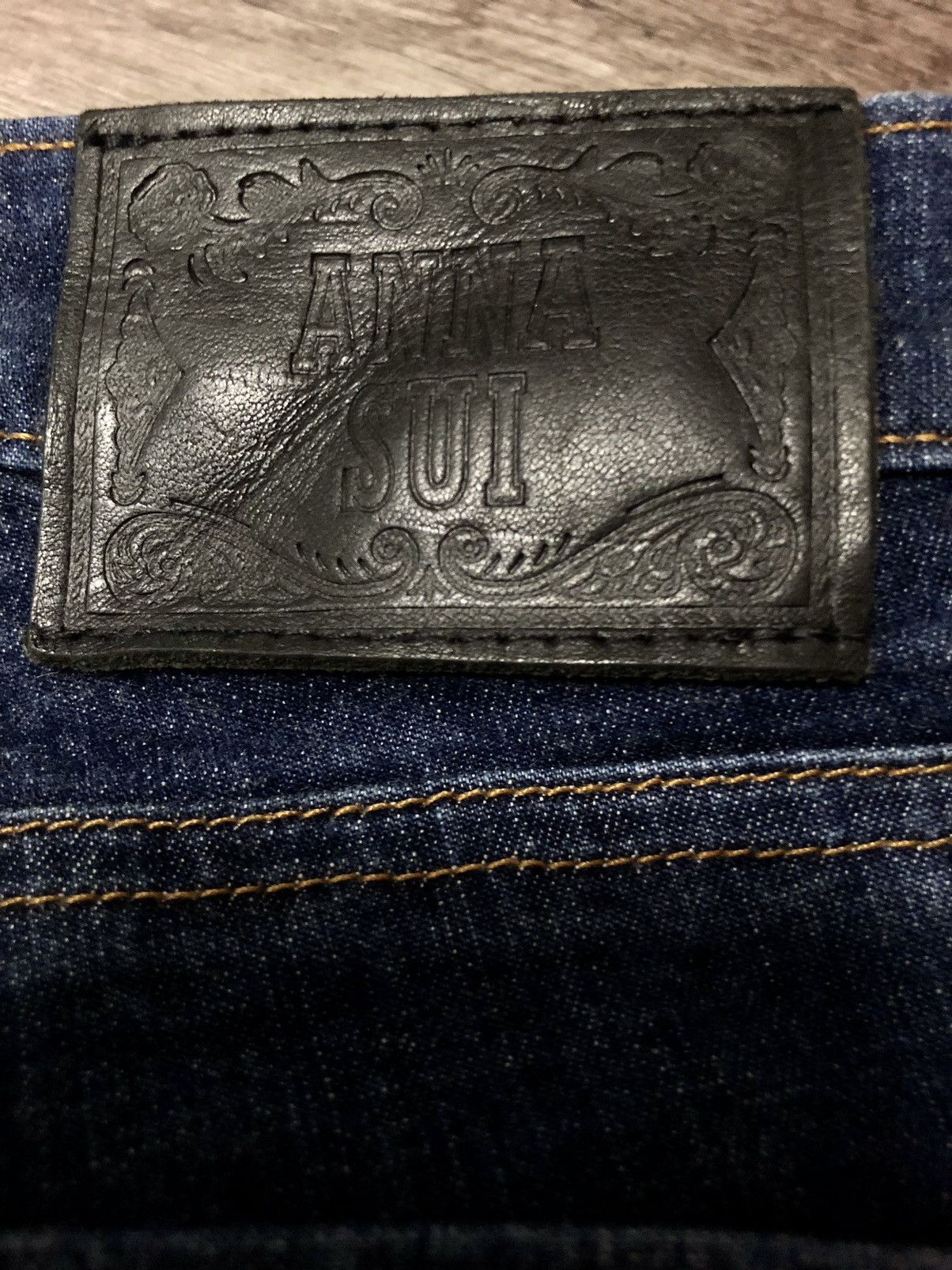 Anna Sui × Designer × Vintage Vintage Anna Sui Jeans Size 30" / US 8 / IT 44 - 8 Thumbnail