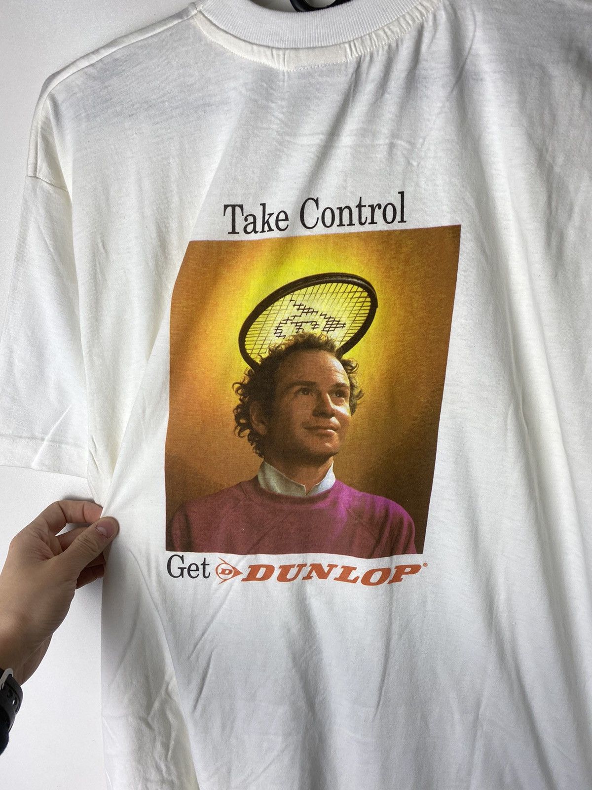 Dunlop Dunlop 90s vintage t-shirts size L Size US L / EU 52-54 / 3 - 6 Thumbnail