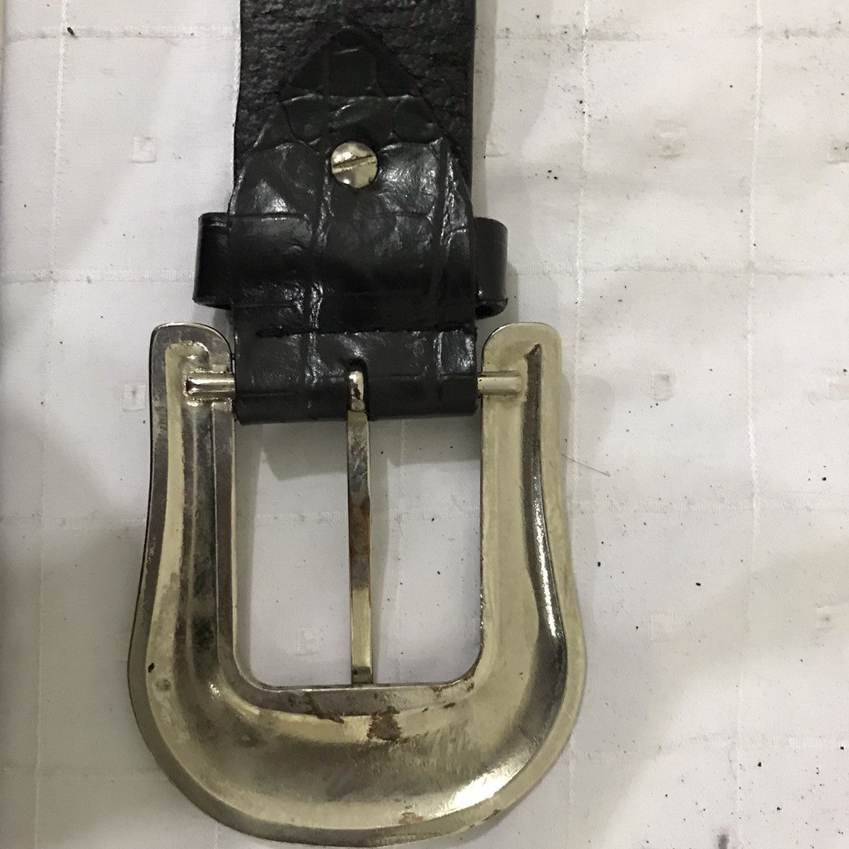 Vintage Diamond Buckle Belt Size ONE SIZE - 6 Thumbnail