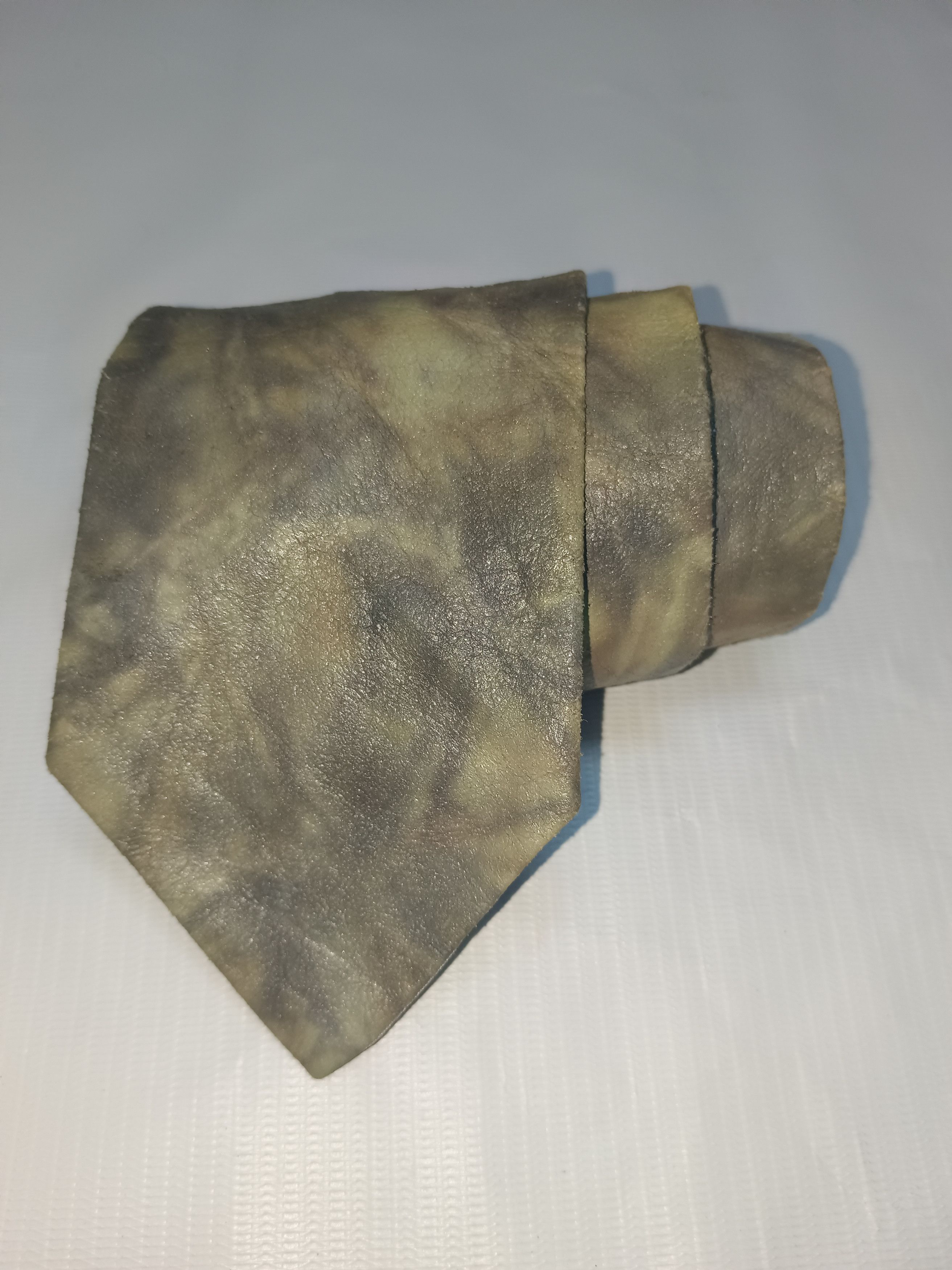 Leather Vintage Leather Tie Dye Nectie Size ONE SIZE - 3 Thumbnail