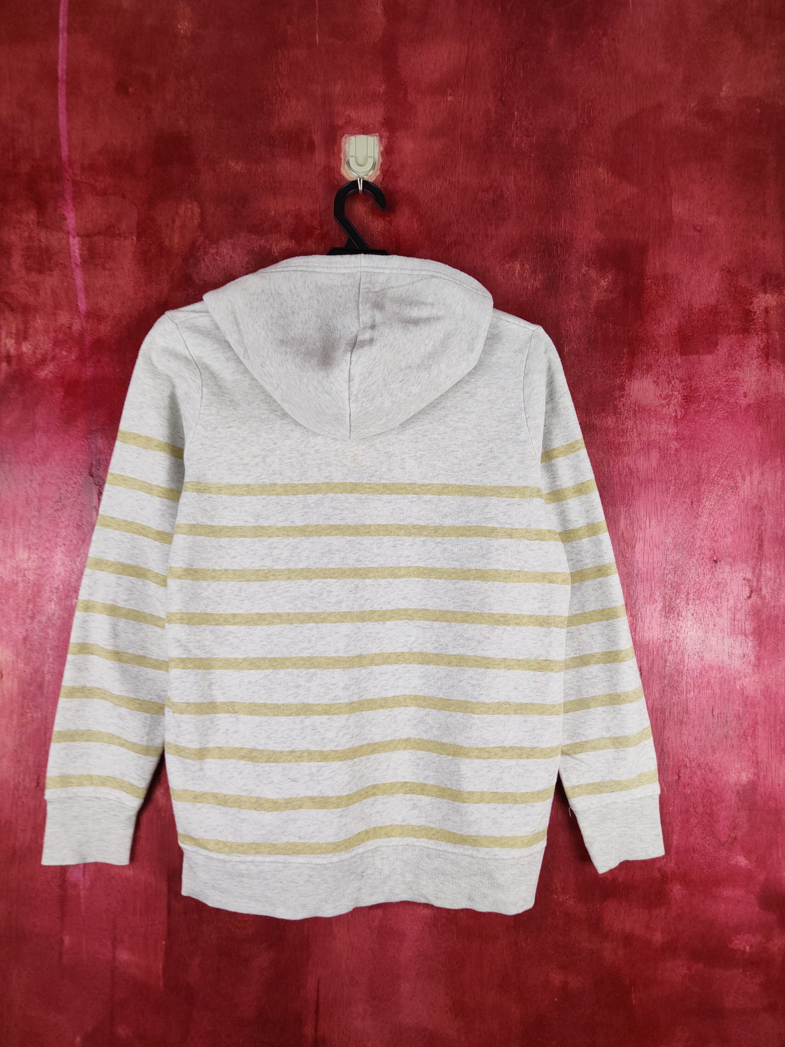 Japanese Brand Peanuts Gray Yellow Snoopy Stripe Hoodie Sweatshirt #270B Size M / US 6-8 / IT 42-44 - 8 Thumbnail
