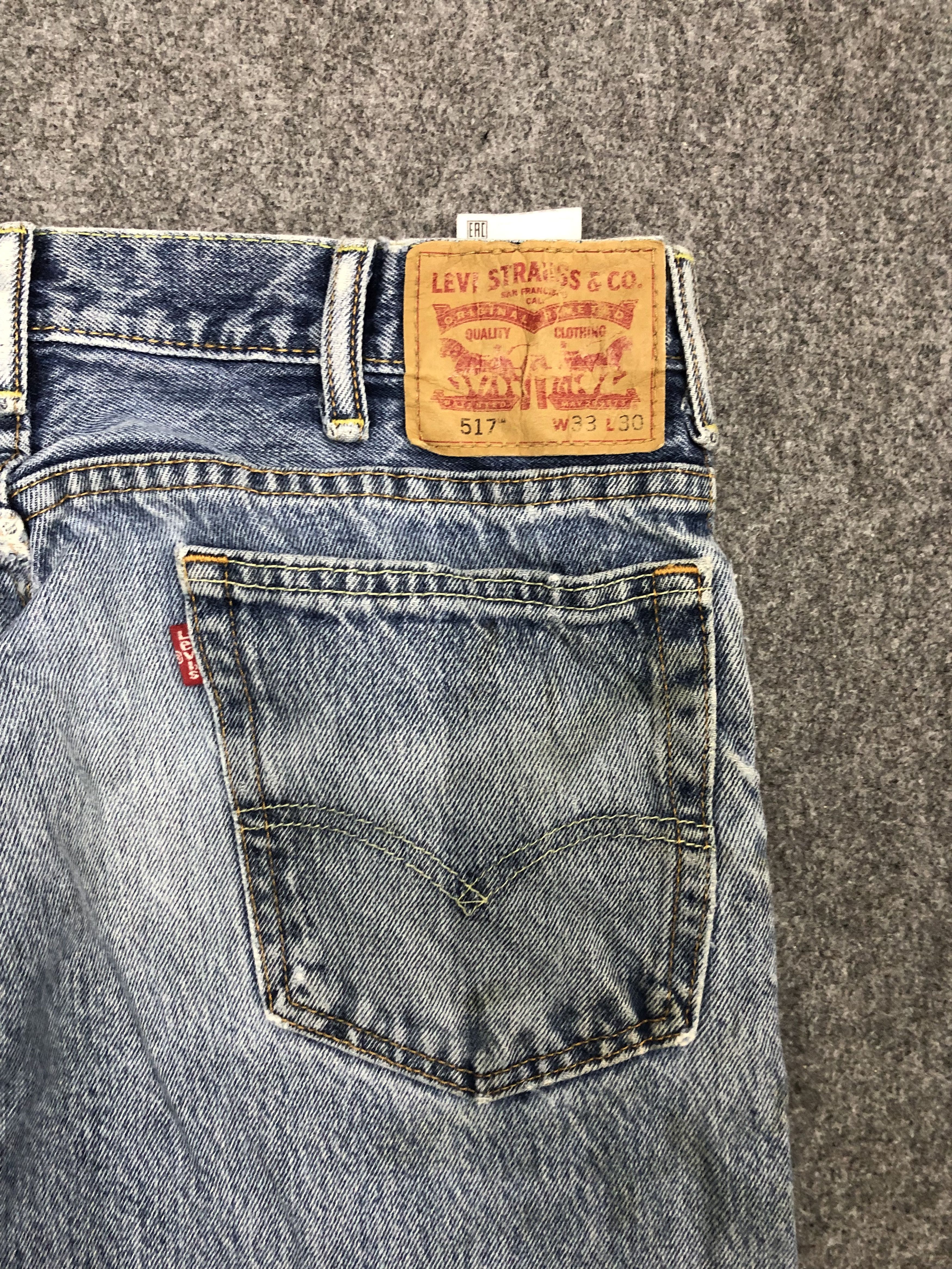 Levi's Vintage Levis 517 Flared Bootcut Jeans DP1097 Size US 35 - 12 Thumbnail