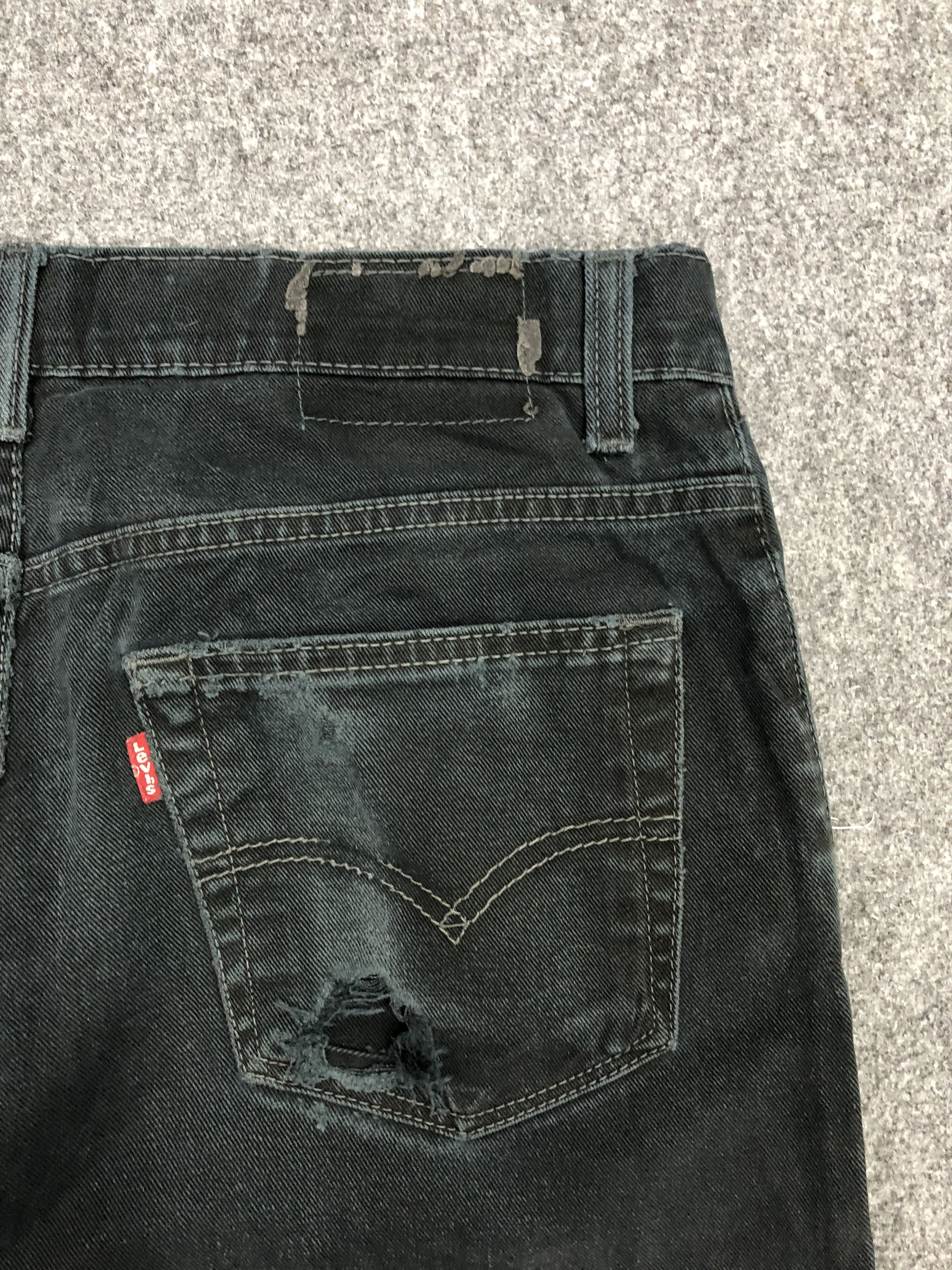 Levi's × Vintage Vintage Levis 508 Faded Black Jeans Size US 30 / EU 46 - 15 Thumbnail
