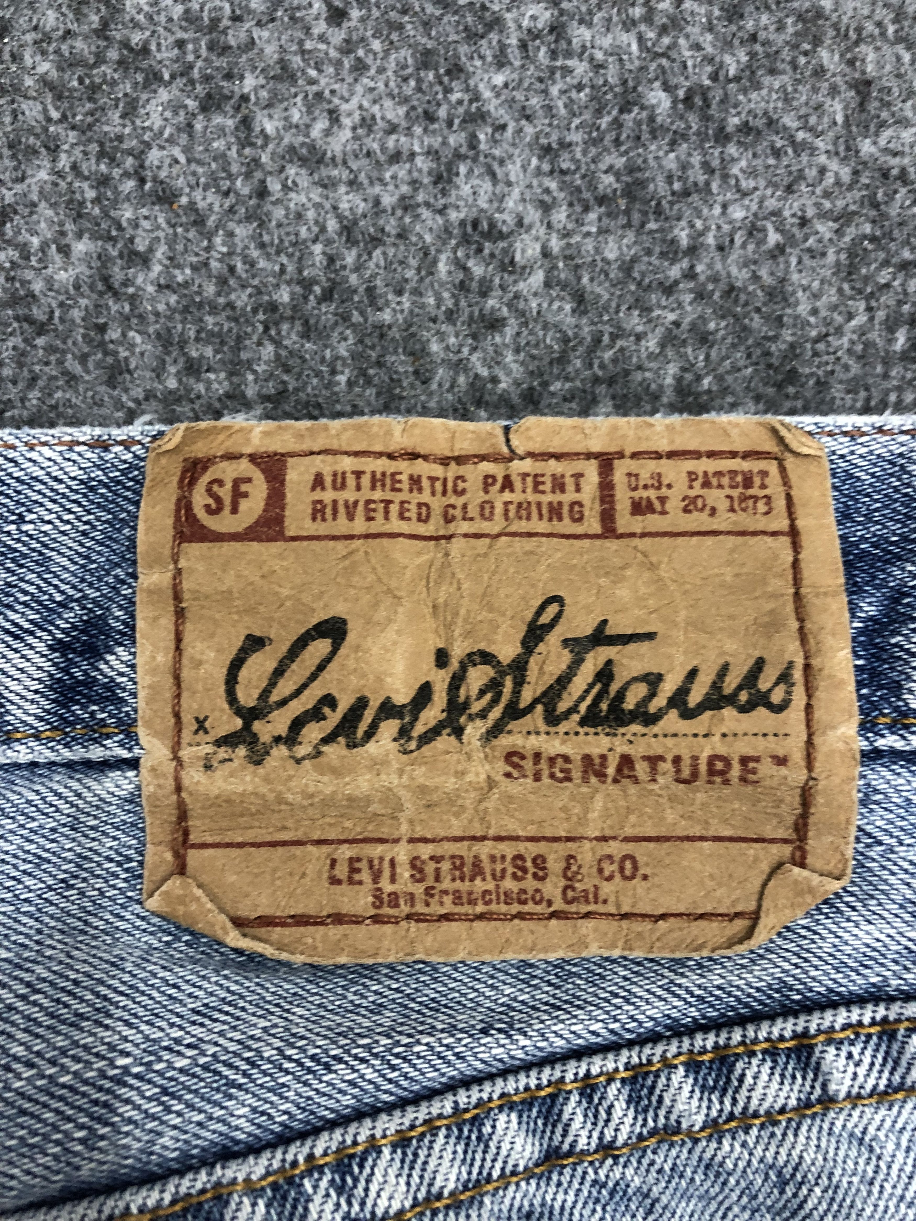 Levi's × Vintage Vintage Levis Signature Light Wash Jeans Size US 31 - 5 Thumbnail