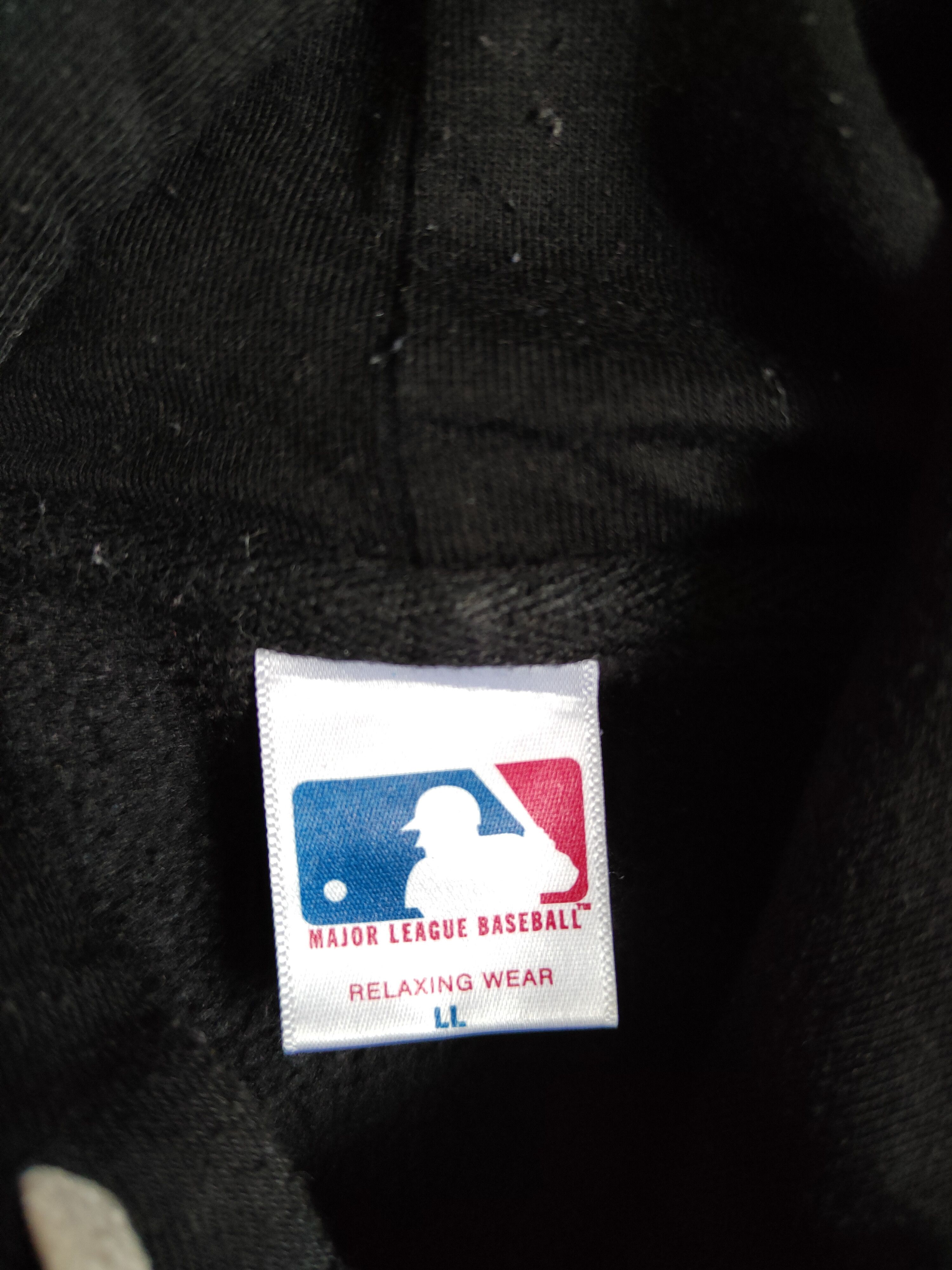 Vintage Major League Baseball Black New York Hoodie Sweatshirt #265B Size US XL / EU 56 / 4 - 13 Thumbnail