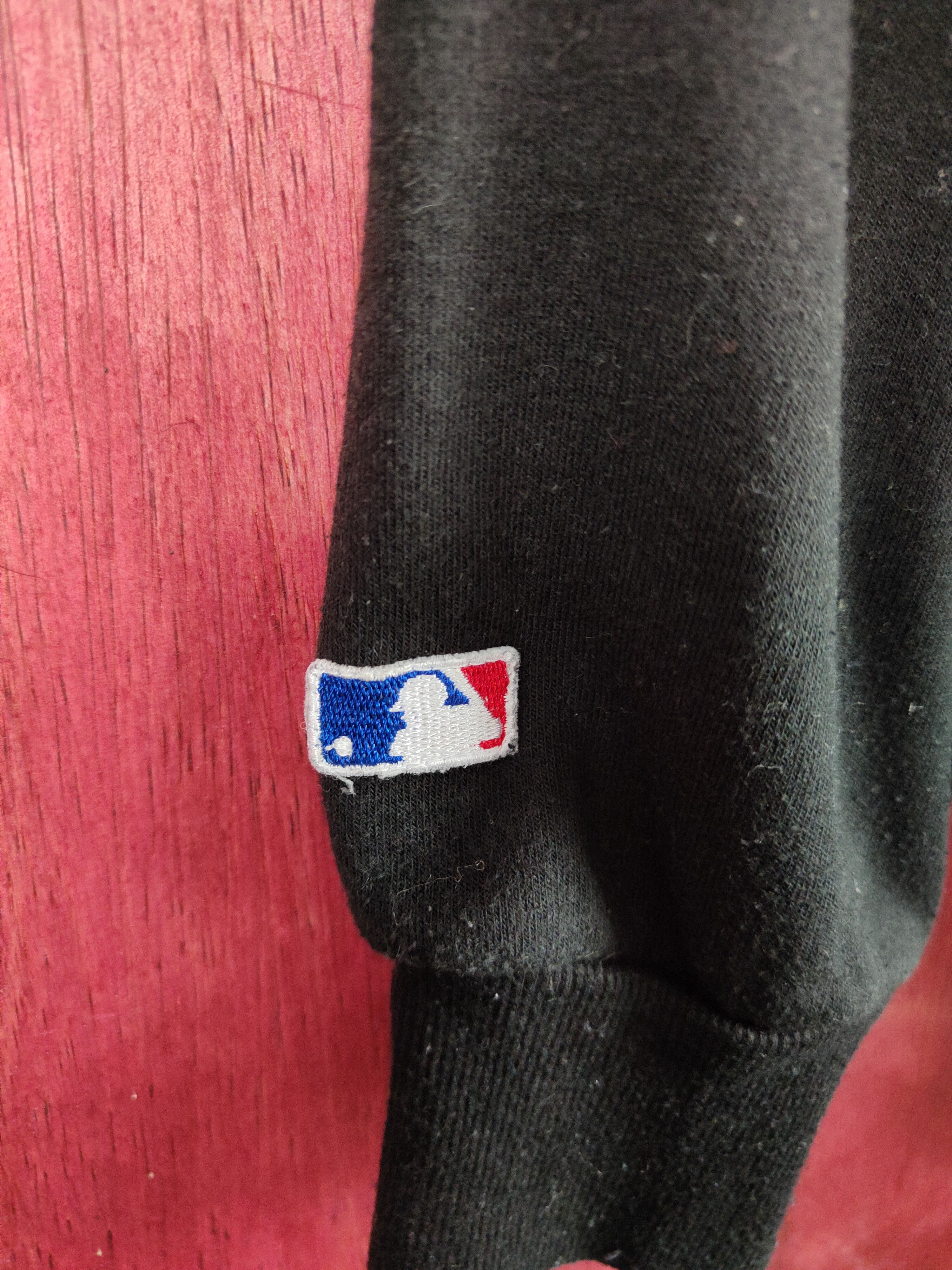 Vintage Major League Baseball Black New York Hoodie Sweatshirt #265B Size US XL / EU 56 / 4 - 9 Thumbnail