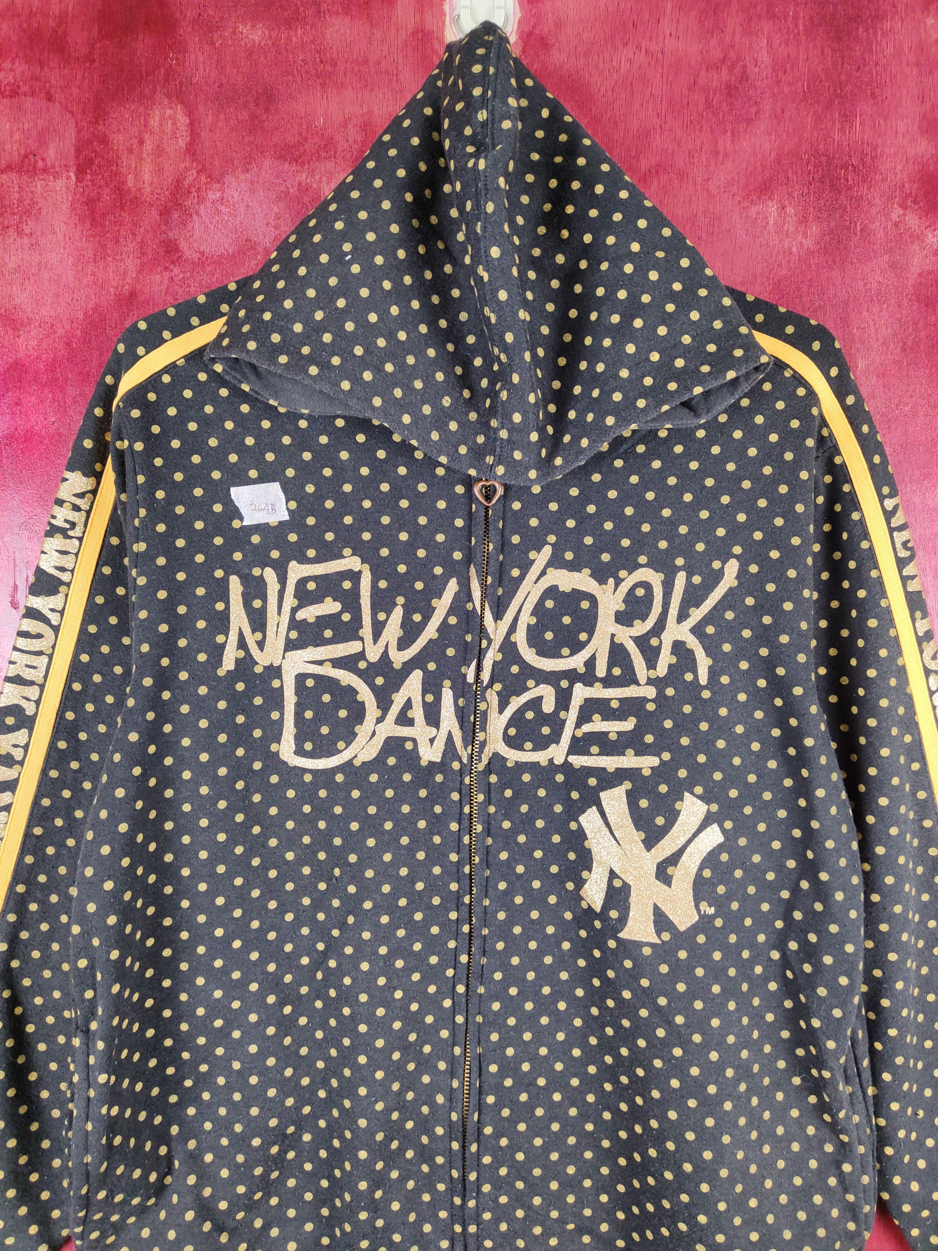 New York Yankees Major League Baseball Black Yellow Hoodie Sweater #264B Size US L / EU 52-54 / 3 - 2 Thumbnail