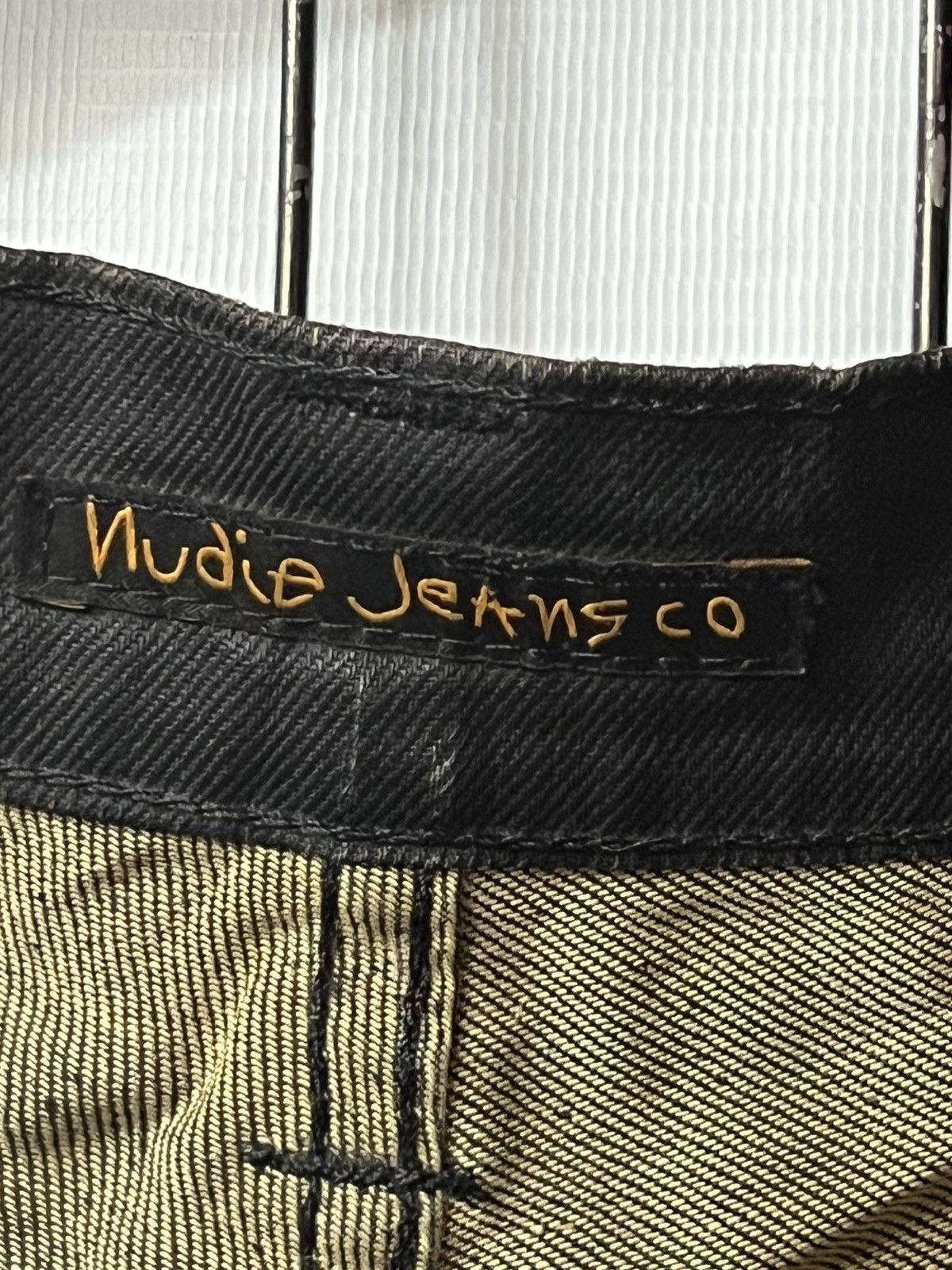 Nudie Jeans Nudie jeans worn black mid waist leg men organic Size US 32 / EU 48 - 14 Thumbnail