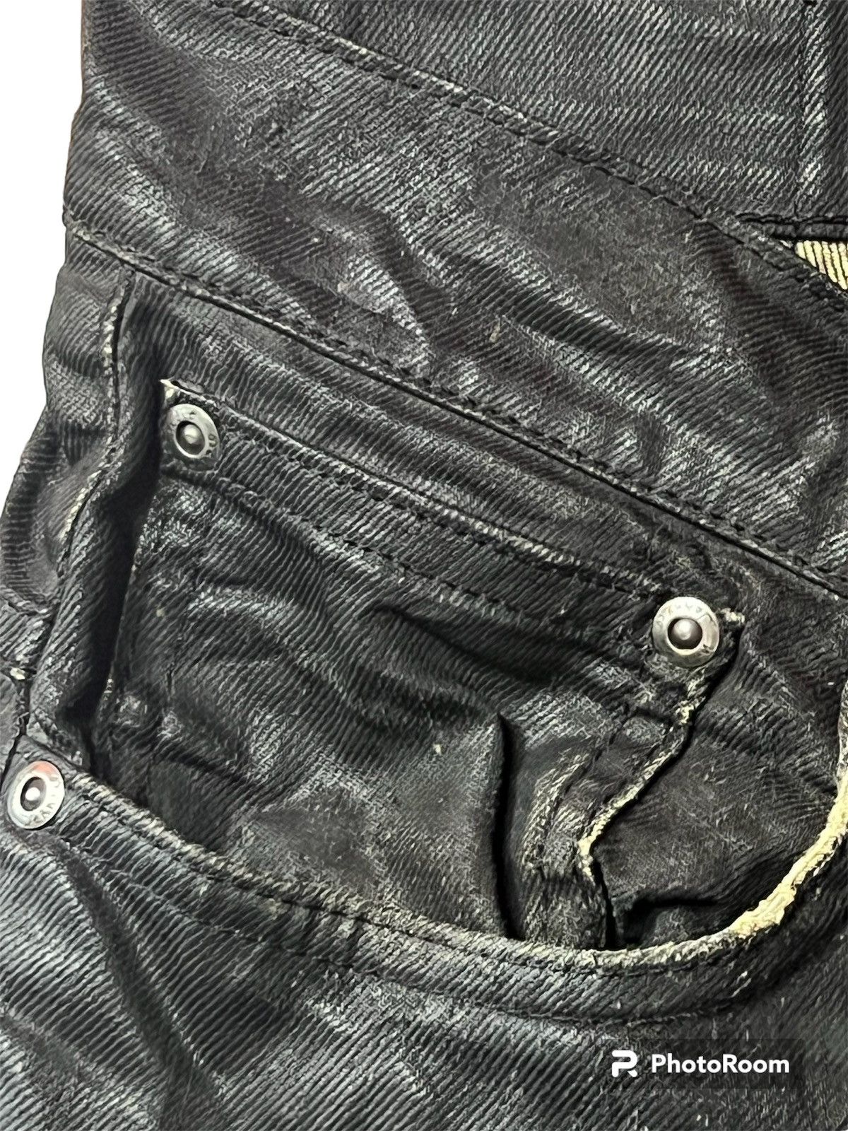 Nudie Jeans Nudie jeans worn black mid waist leg men organic Size US 32 / EU 48 - 7 Thumbnail