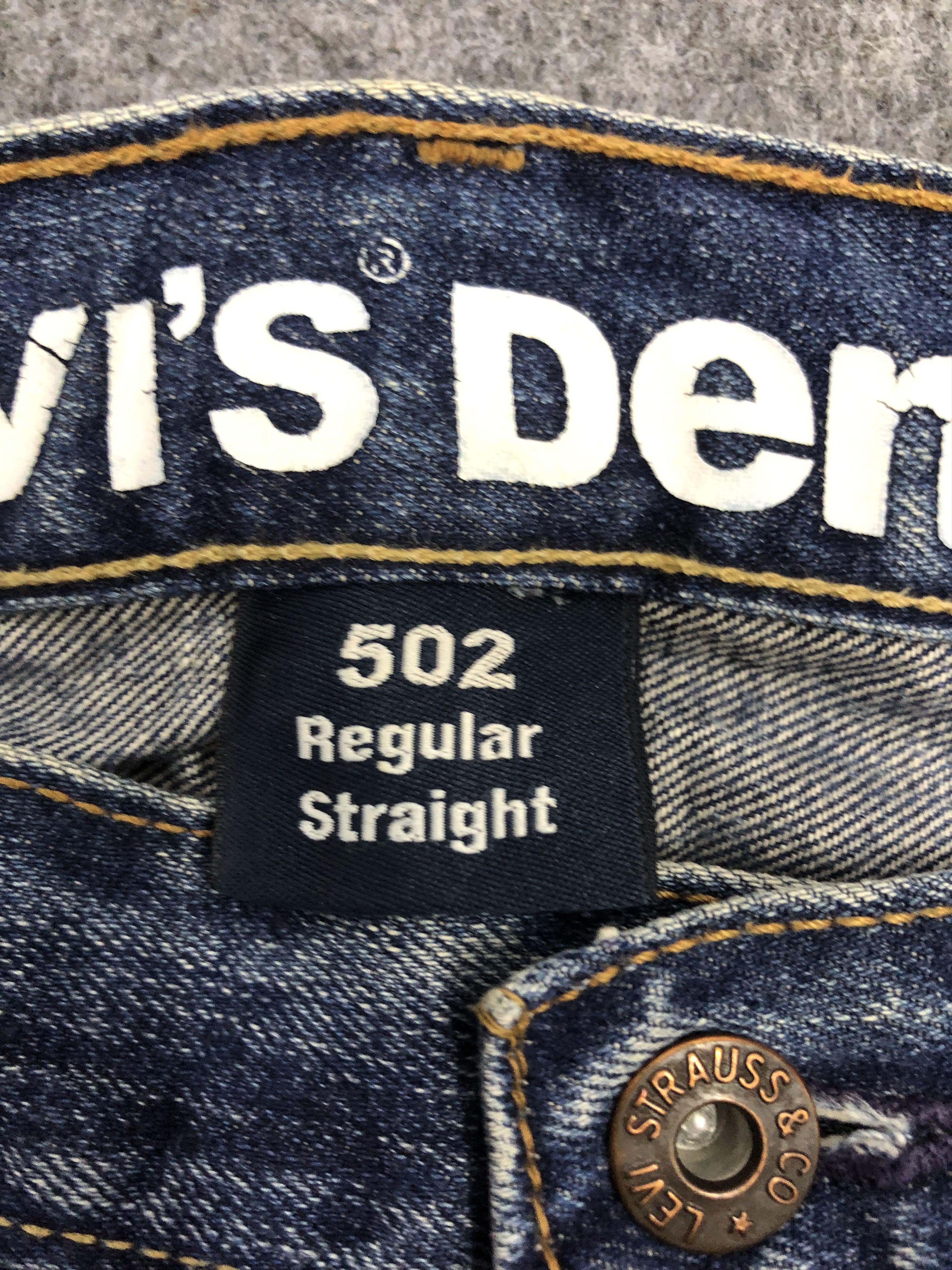 Levi's × Vintage Vintage 90s Levis 502 Faded Blue Jeans Size US 31 - 6 Thumbnail