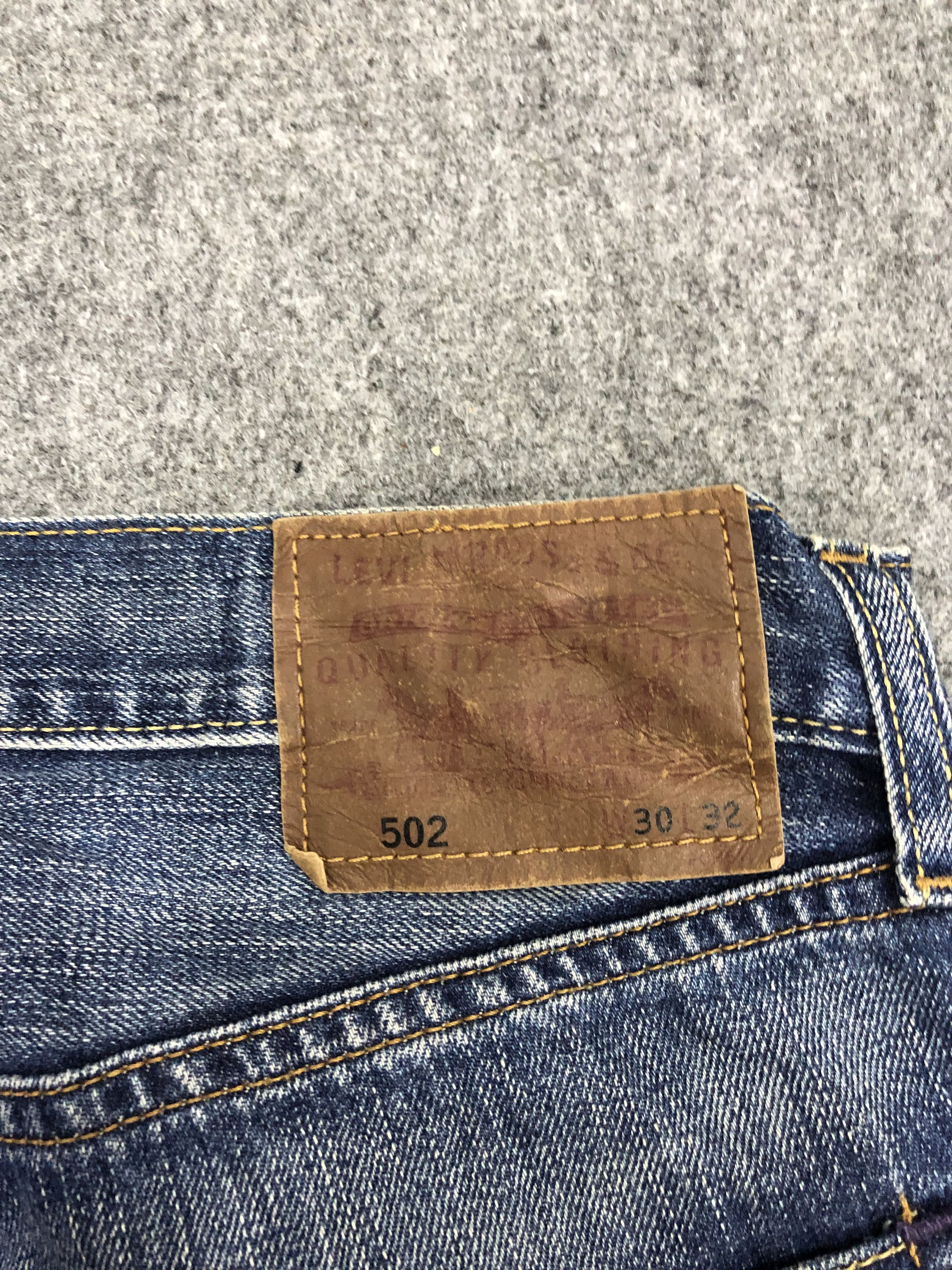 Levi's × Vintage Vintage 90s Levis 502 Faded Blue Jeans Size US 31 - 5 Thumbnail