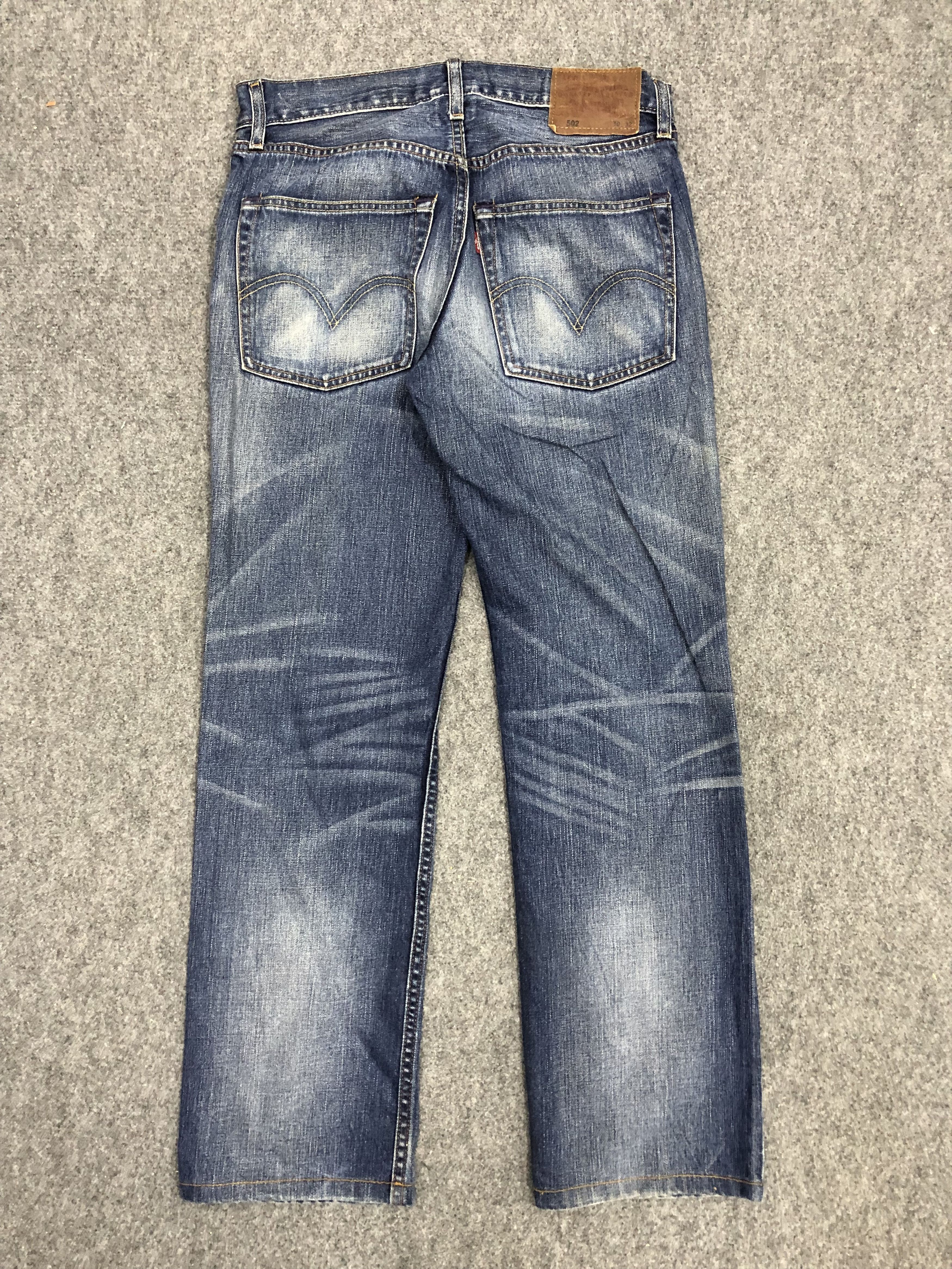 Levi's × Vintage Vintage 90s Levis 502 Faded Blue Jeans Size US 31 - 3 Thumbnail