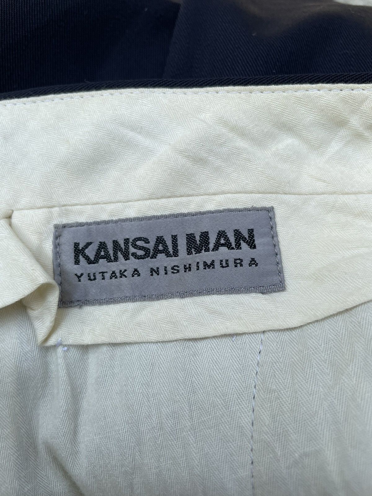 Designer × Japanese Brand × Vintage Vintage Kansai Man Yutaka Nishimura Wool Pants Made In Japan Size US 30 / EU 46 - 14 Thumbnail