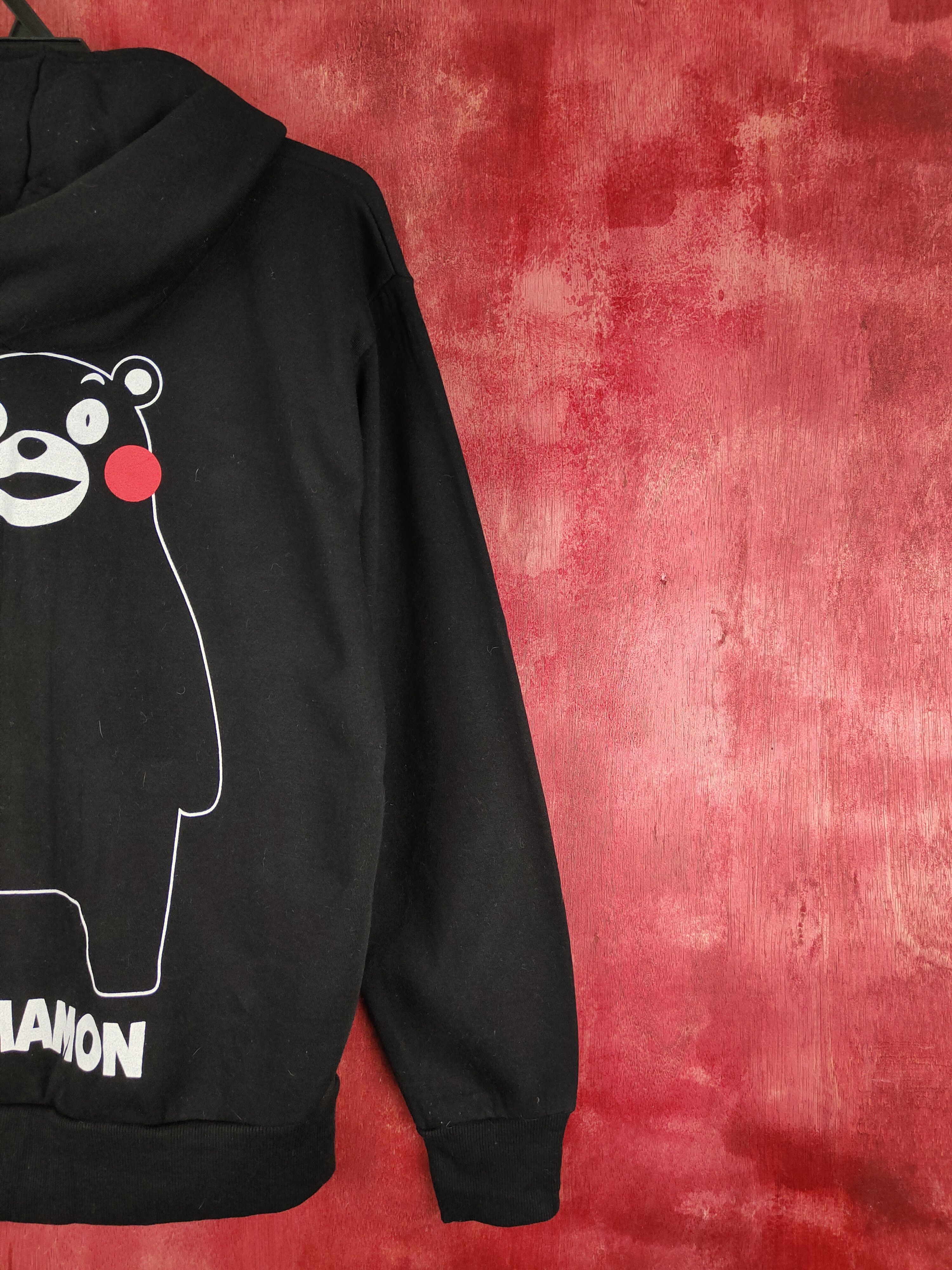 Anime Kumamon Black Hoodie Sweatshirt #262B Size US M / EU 48-50 / 2 - 4 Thumbnail