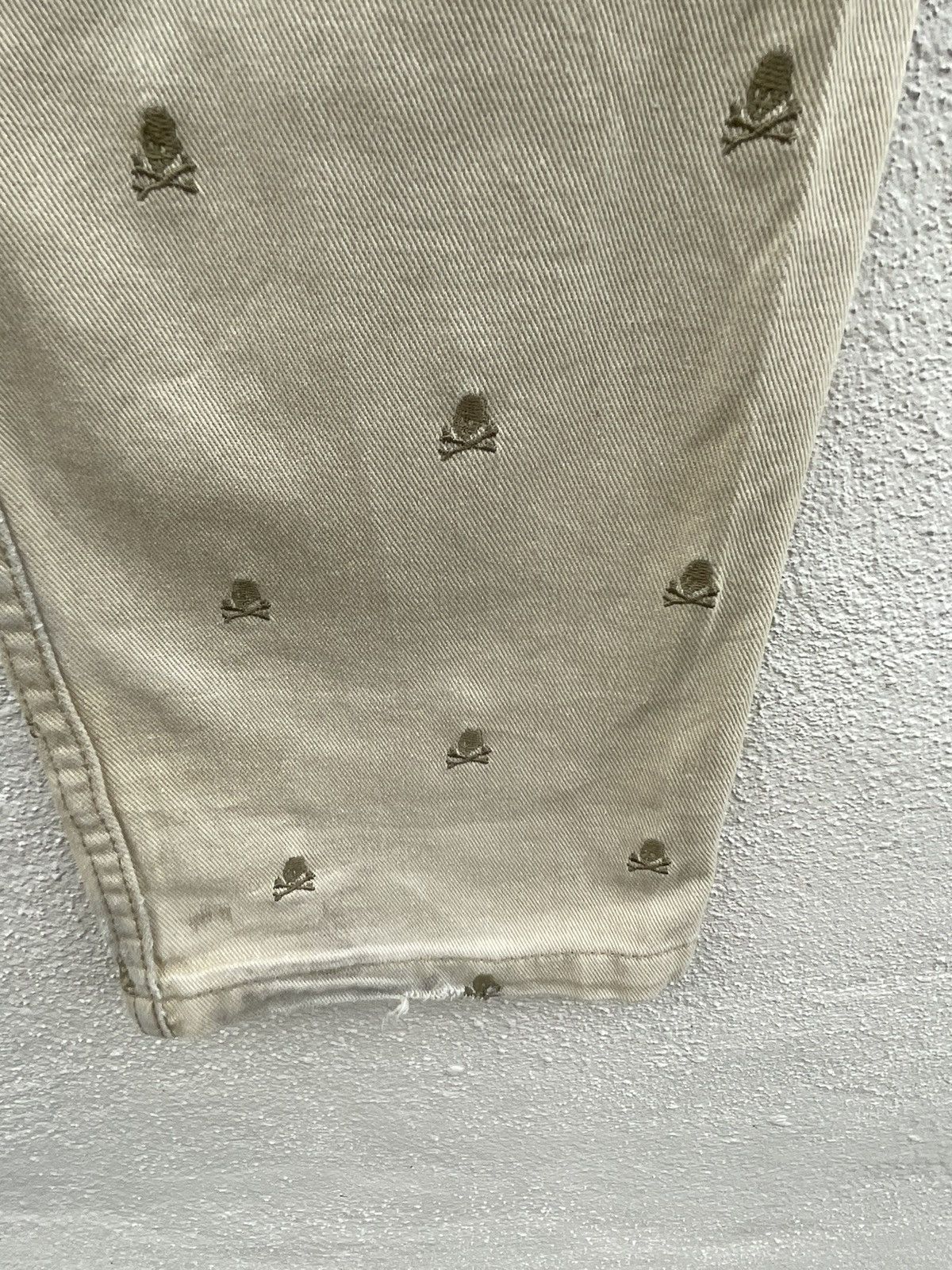 Japanese Brand Made In Heaven Skulls Embroidered Design Pants Size US 32 / EU 48 - 13 Thumbnail