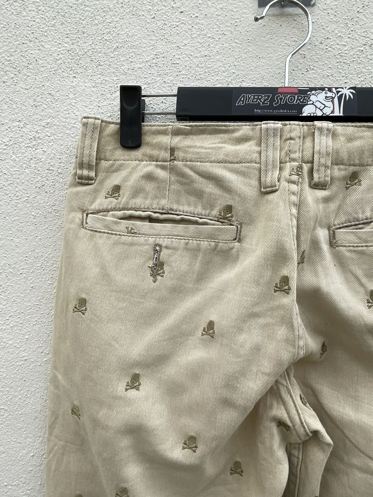 Japanese Brand Made In Heaven Skulls Embroidered Design Pants Size US 32 / EU 48 - 11 Thumbnail