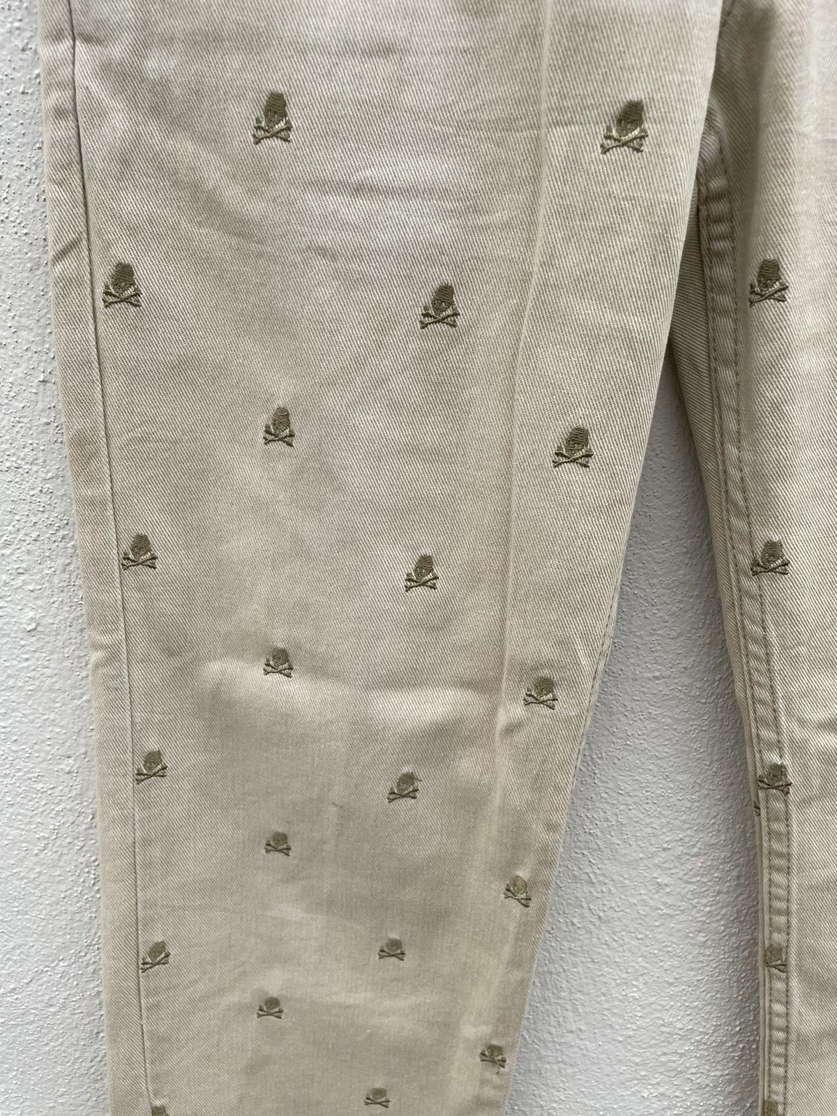 Japanese Brand Made In Heaven Skulls Embroidered Design Pants Size US 32 / EU 48 - 4 Thumbnail