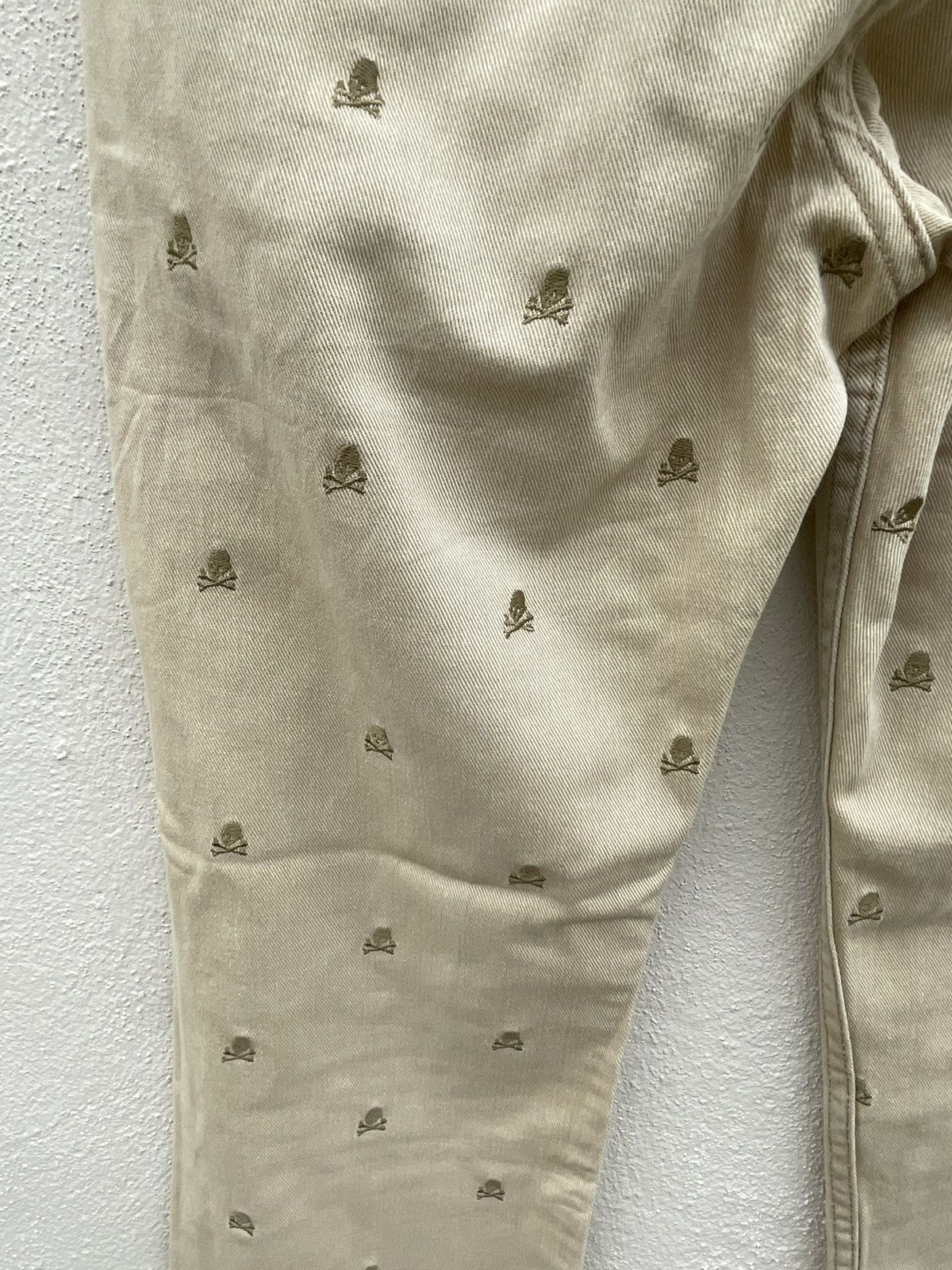 Japanese Brand Made In Heaven Skulls Embroidered Design Pants Size US 32 / EU 48 - 12 Thumbnail