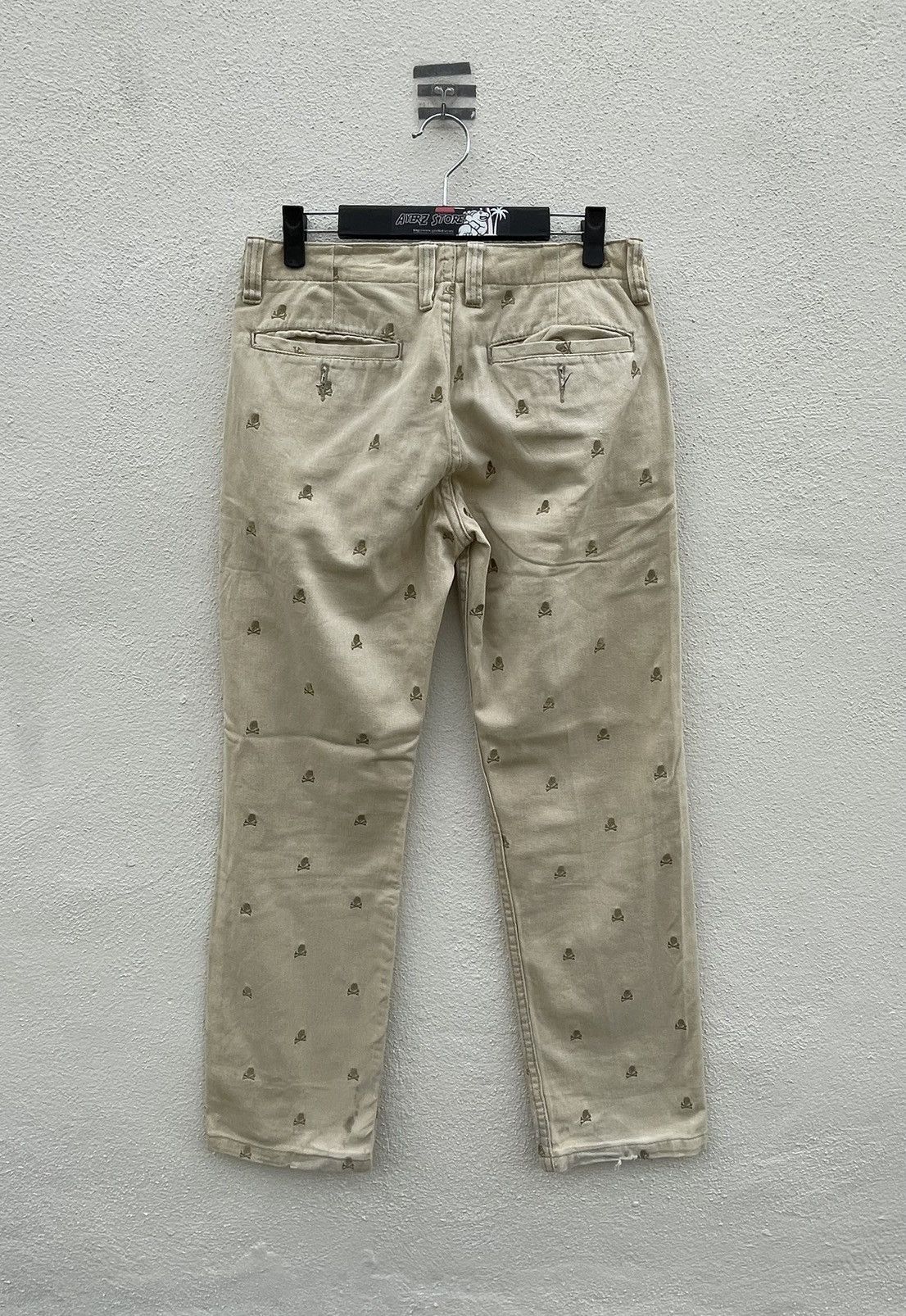 Japanese Brand Made In Heaven Skulls Embroidered Design Pants Size US 32 / EU 48 - 9 Thumbnail