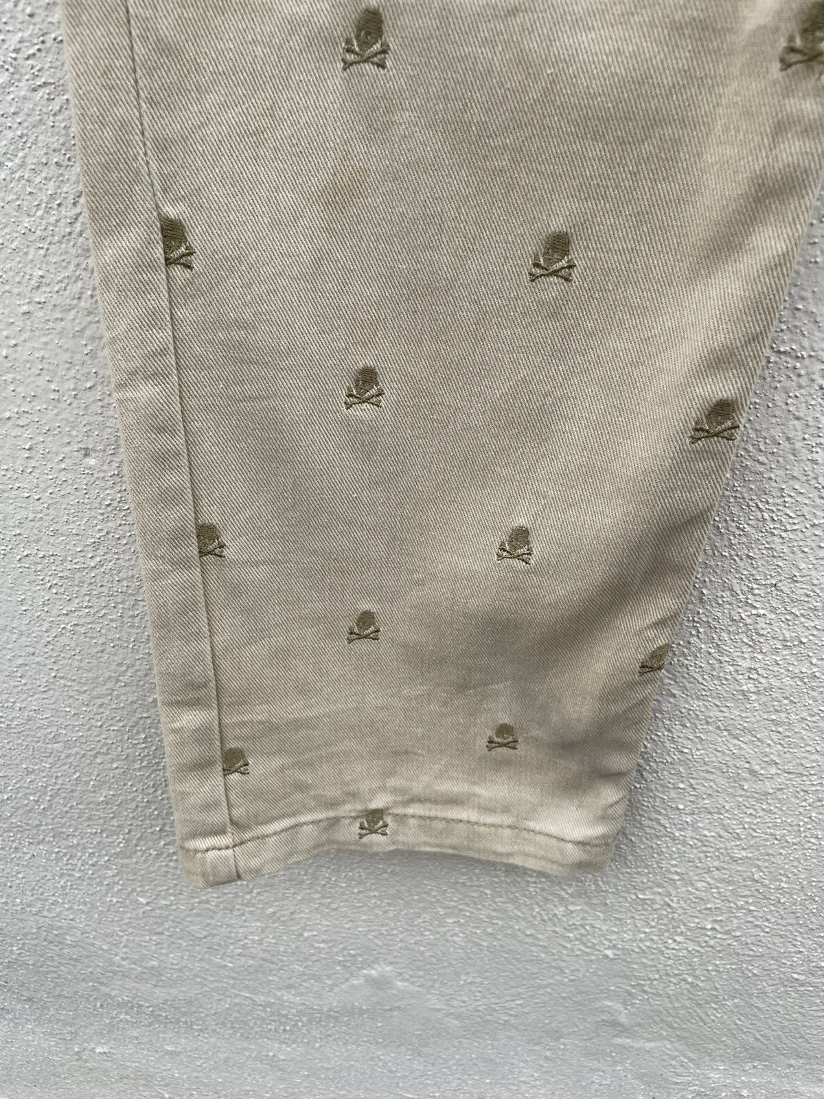 Japanese Brand Made In Heaven Skulls Embroidered Design Pants Size US 32 / EU 48 - 7 Thumbnail