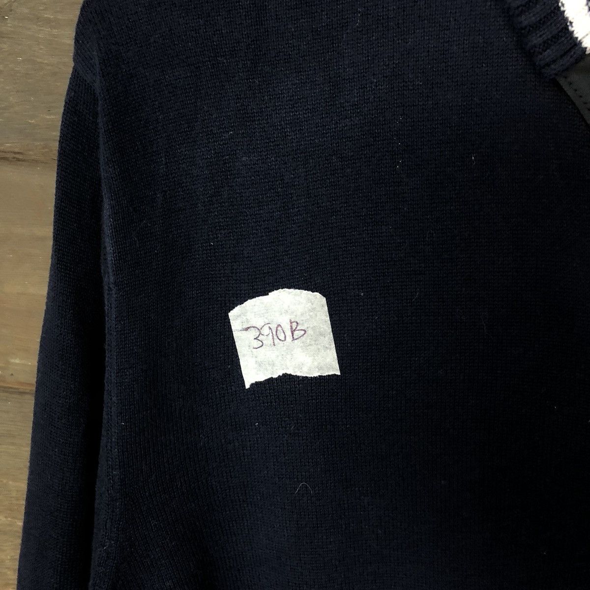 Japanese Brand × Vintage Kent vintage cardigan Dark Blue sweater #390B Size US L / EU 52-54 / 3 - 6 Thumbnail