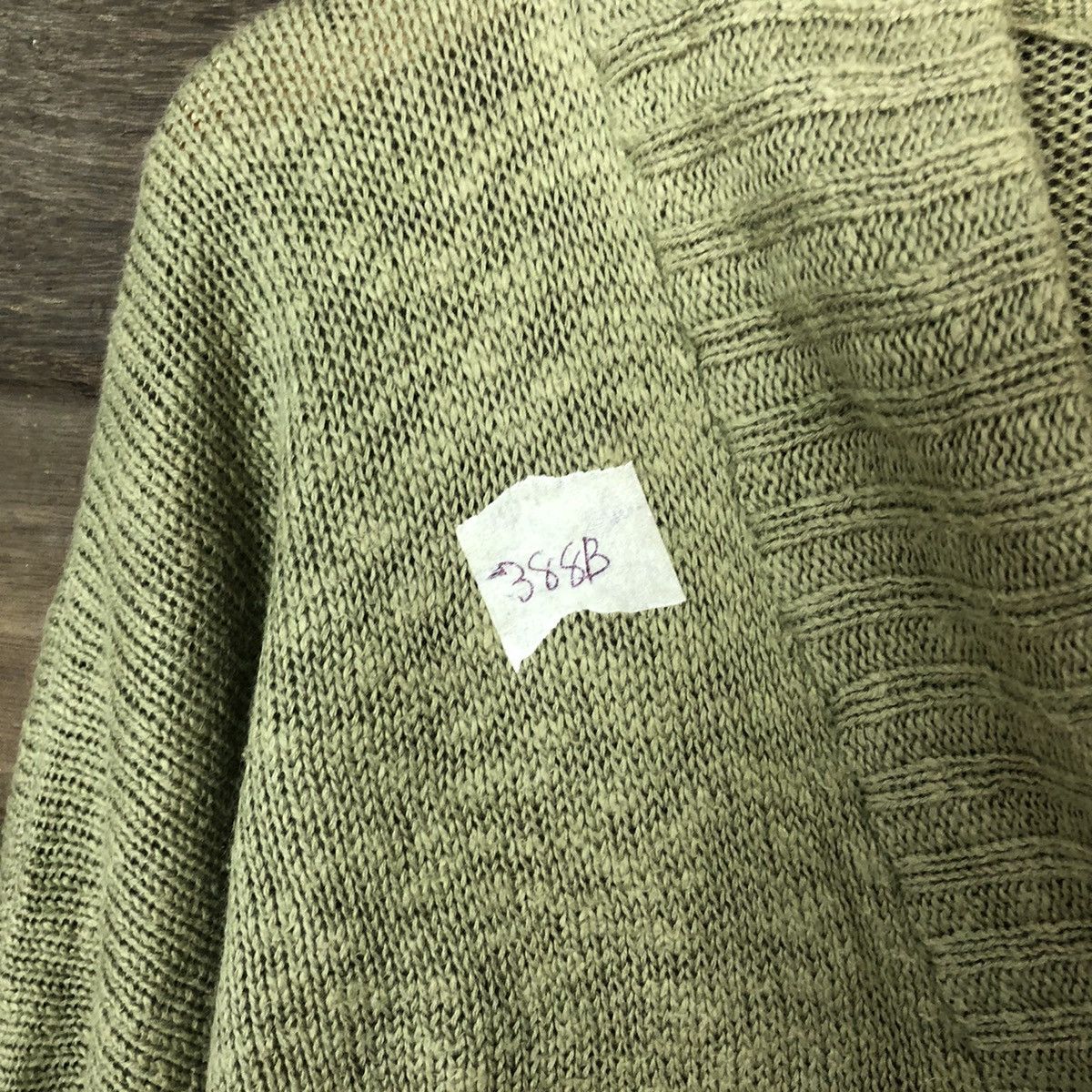 Homespun Knitwear Heart Island Green Knitwear cardigan #388B Size M / US 6-8 / IT 42-44 - 6 Thumbnail