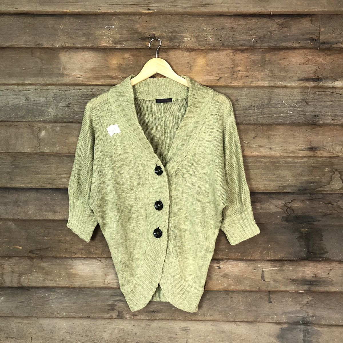 Heart Island Green Knitwear cardigan #388B