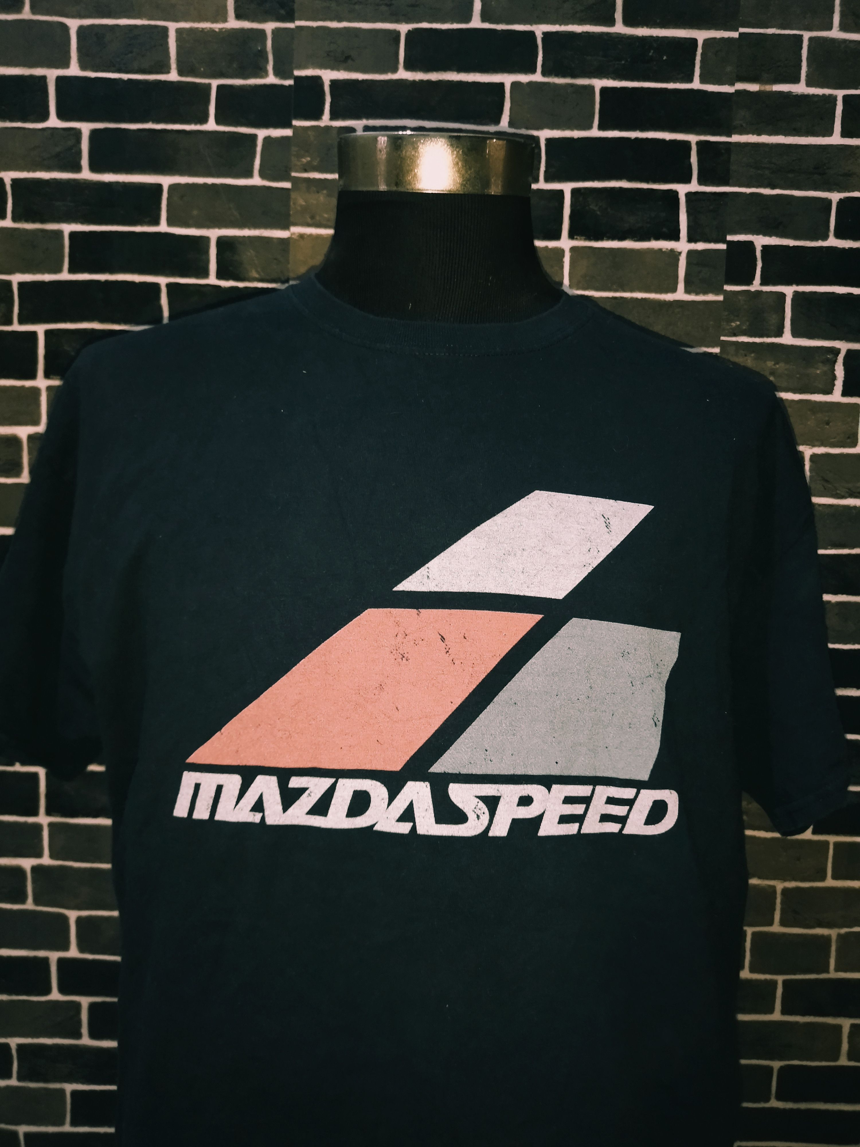 Vintage Mazdaspeed Tshirt Size US XL / EU 56 / 4 - 4 Thumbnail