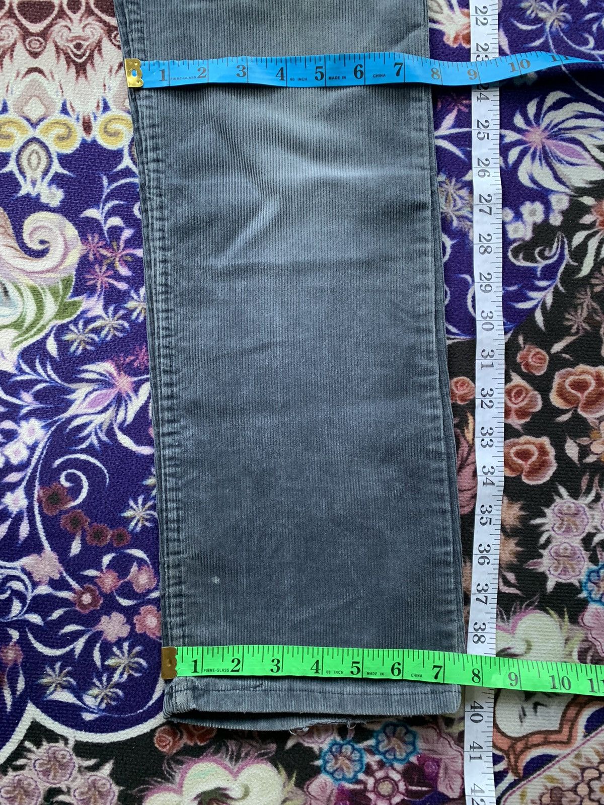 Levi's Vintage 80's Levis 519 Single R White Tag Coduroy Size US 29 - 16 Thumbnail