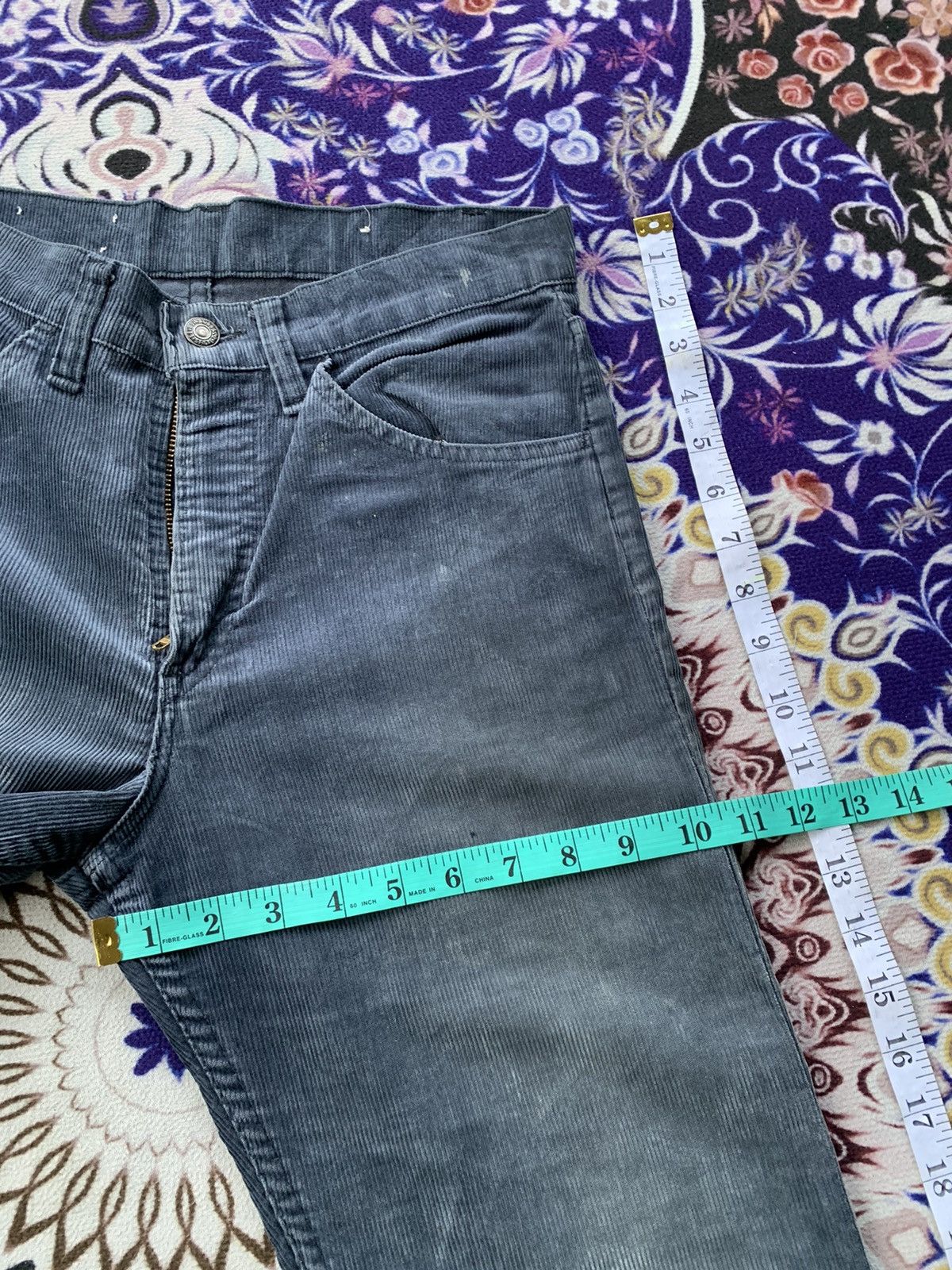 Levi's Vintage 80's Levis 519 Single R White Tag Coduroy Size US 29 - 15 Thumbnail