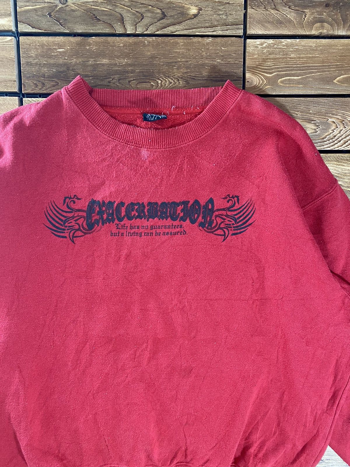 Japanese Brand × Vintage Vintage Japanese Brand Sweatshirt Big Logo Size L Size US L / EU 52-54 / 3 - 3 Thumbnail
