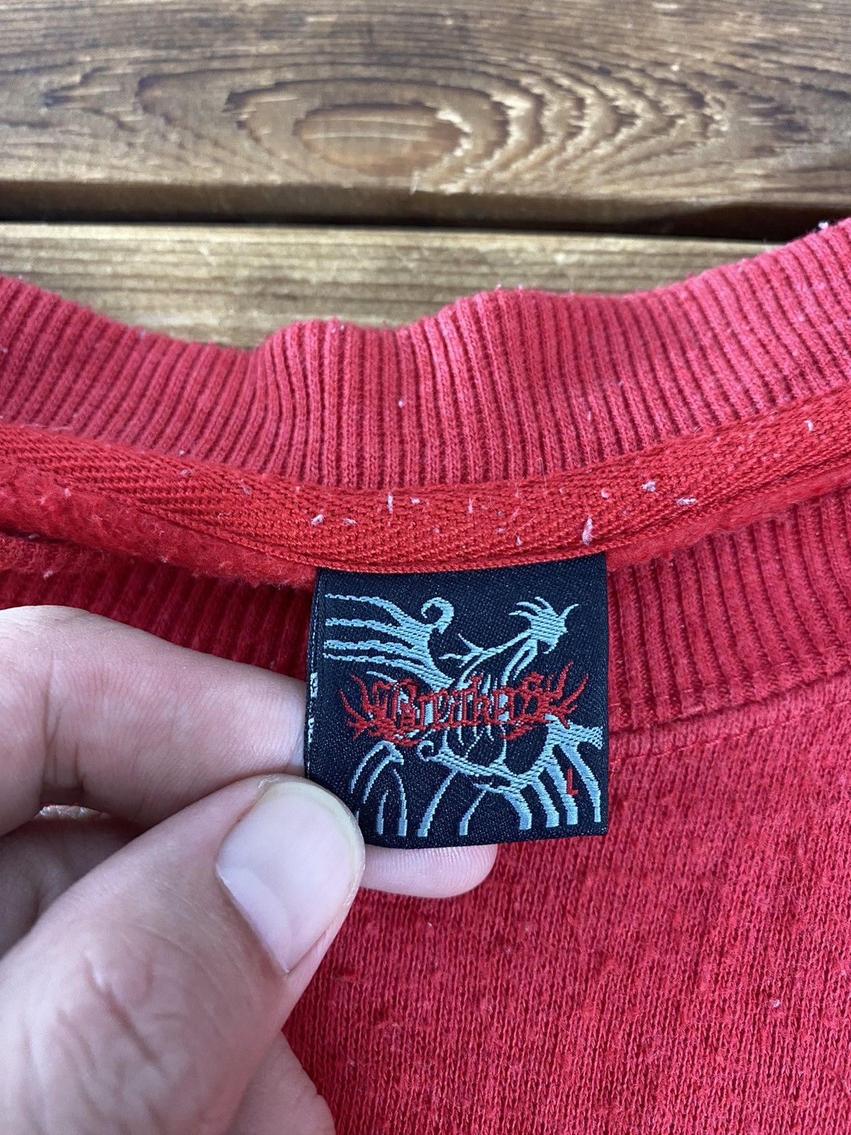 Japanese Brand × Vintage Vintage Japanese Brand Sweatshirt Big Logo Size L Size US L / EU 52-54 / 3 - 4 Thumbnail
