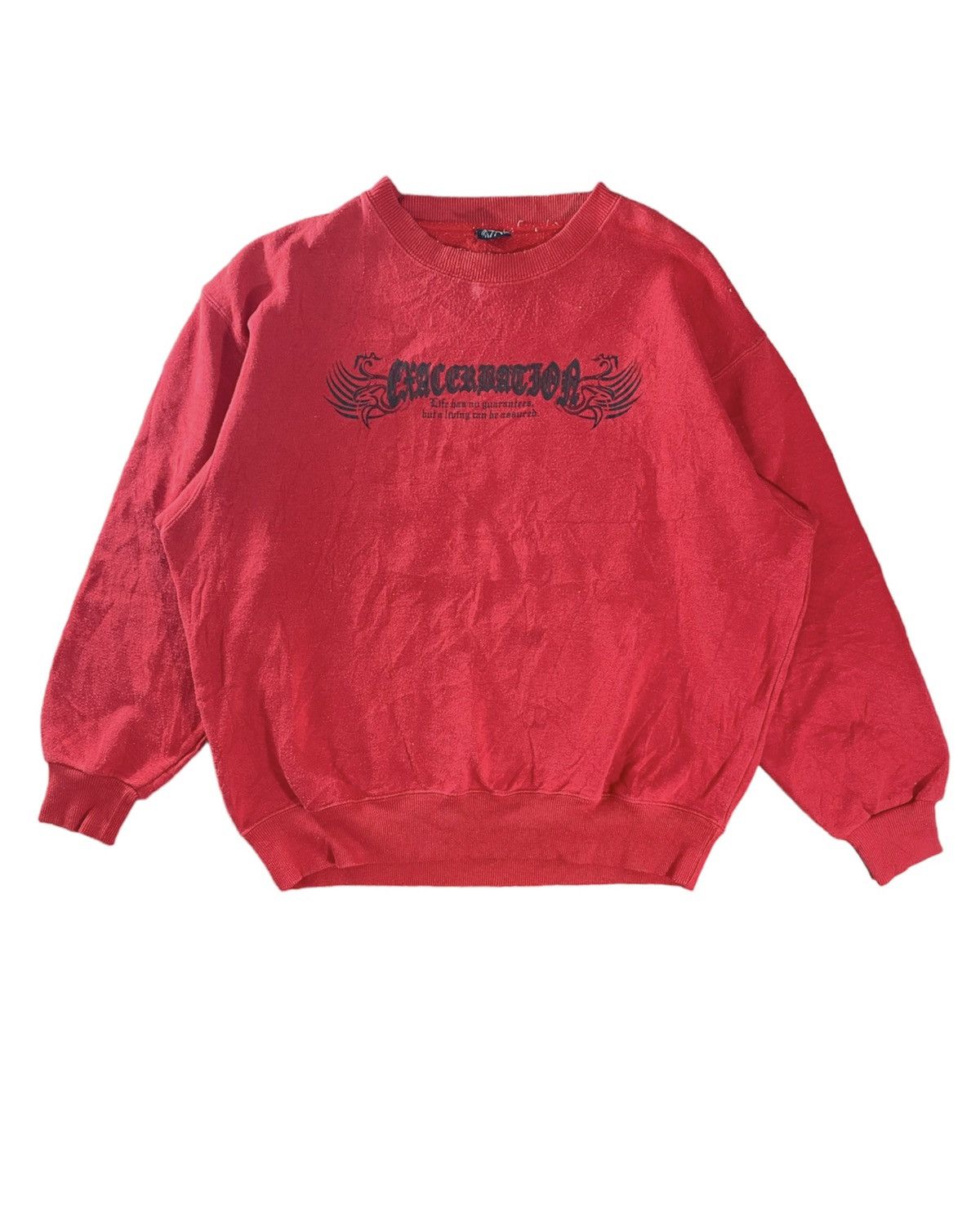 Japanese Brand × Vintage Vintage Japanese Brand Sweatshirt Big Logo Size L Size US L / EU 52-54 / 3 - 2 Thumbnail