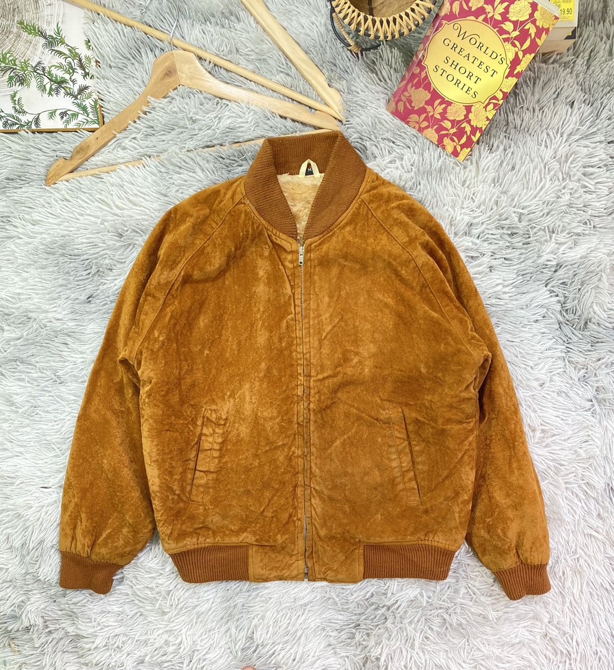 If Six Was Nine × Japanese Brand × Vintage Vintage Japanese Brand Fur Skin Bomber jacket size M Size US M / EU 48-50 / 2 - 2 Thumbnail