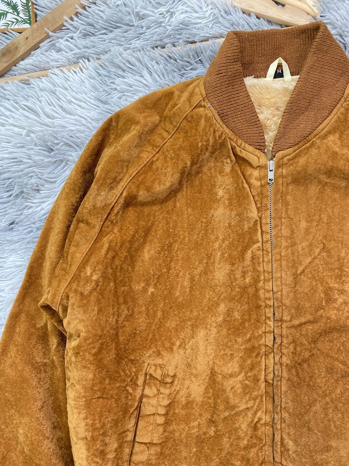 If Six Was Nine × Japanese Brand × Vintage Vintage Japanese Brand Fur Skin Bomber jacket size M Size US M / EU 48-50 / 2 - 7 Thumbnail