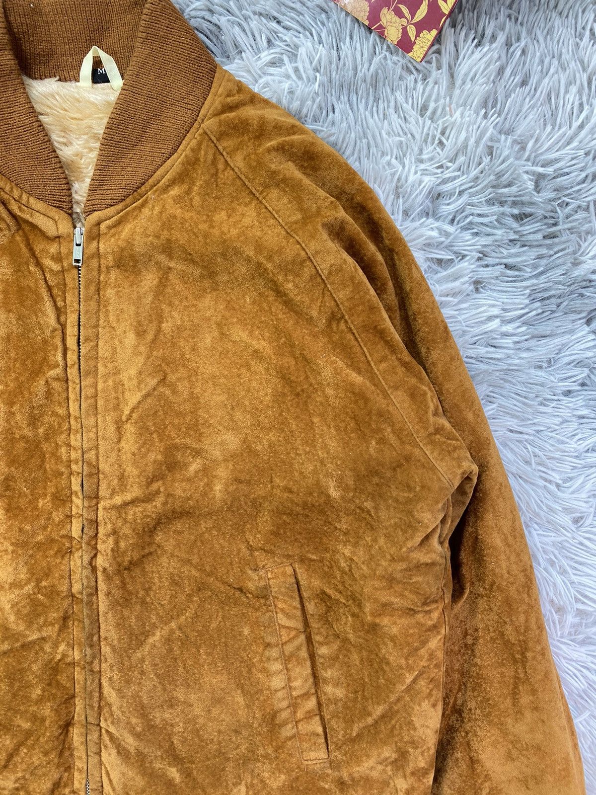 If Six Was Nine × Japanese Brand × Vintage Vintage Japanese Brand Fur Skin Bomber jacket size M Size US M / EU 48-50 / 2 - 6 Thumbnail