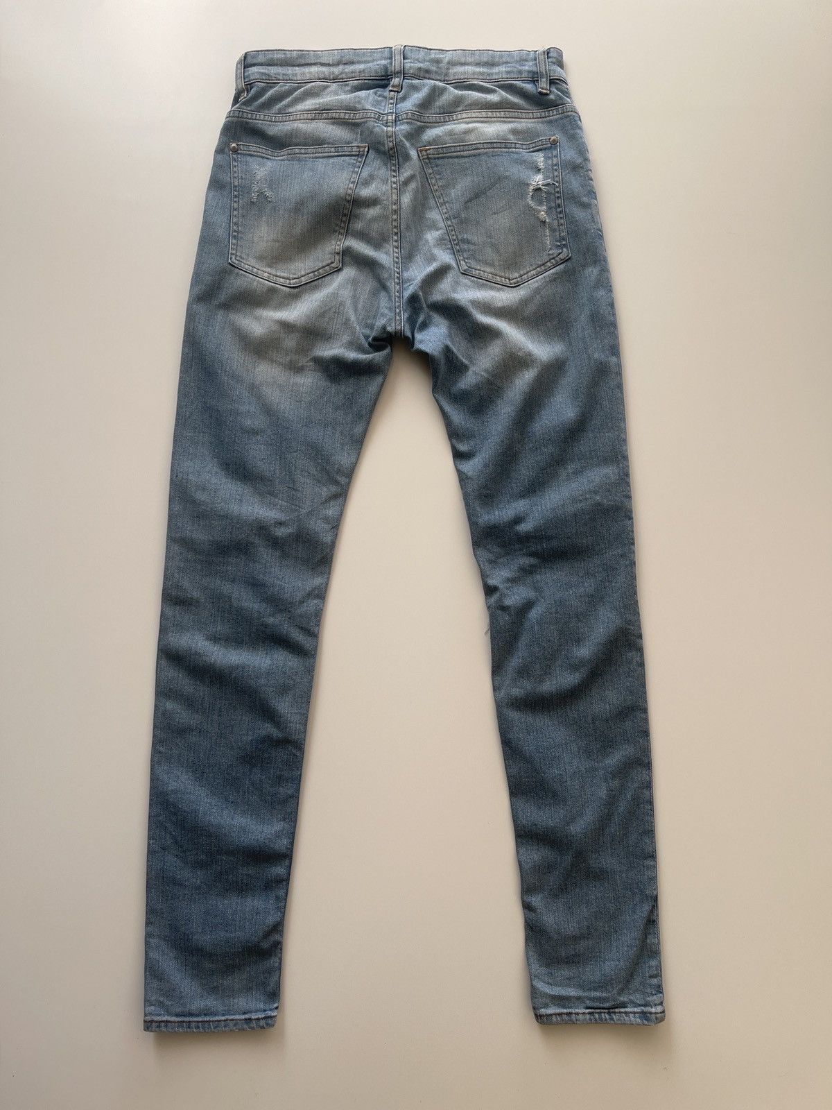 Divided Crazy Distressed Denim Size US 30 / EU 46 - 4 Thumbnail
