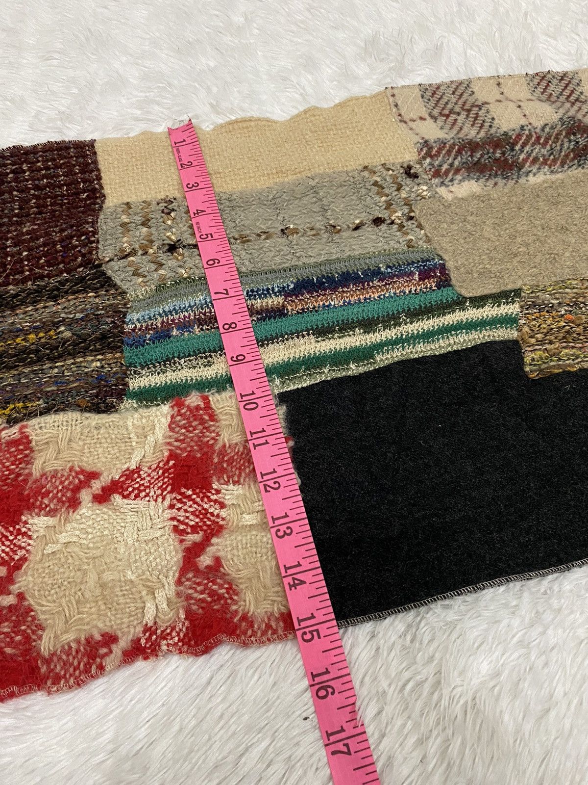Japanese Brand RHL Patchwork Scarf nice design Size ONE SIZE - 17 Thumbnail