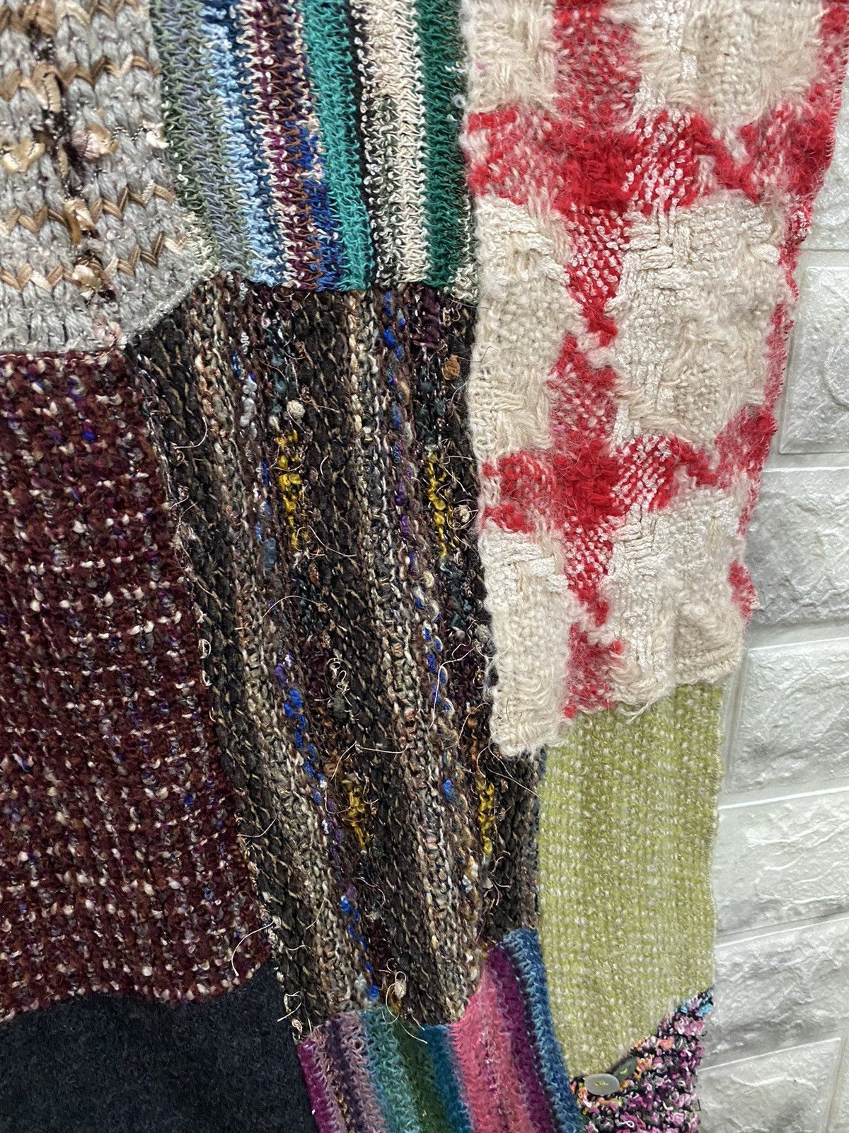 Japanese Brand RHL Patchwork Scarf nice design Size ONE SIZE - 11 Thumbnail