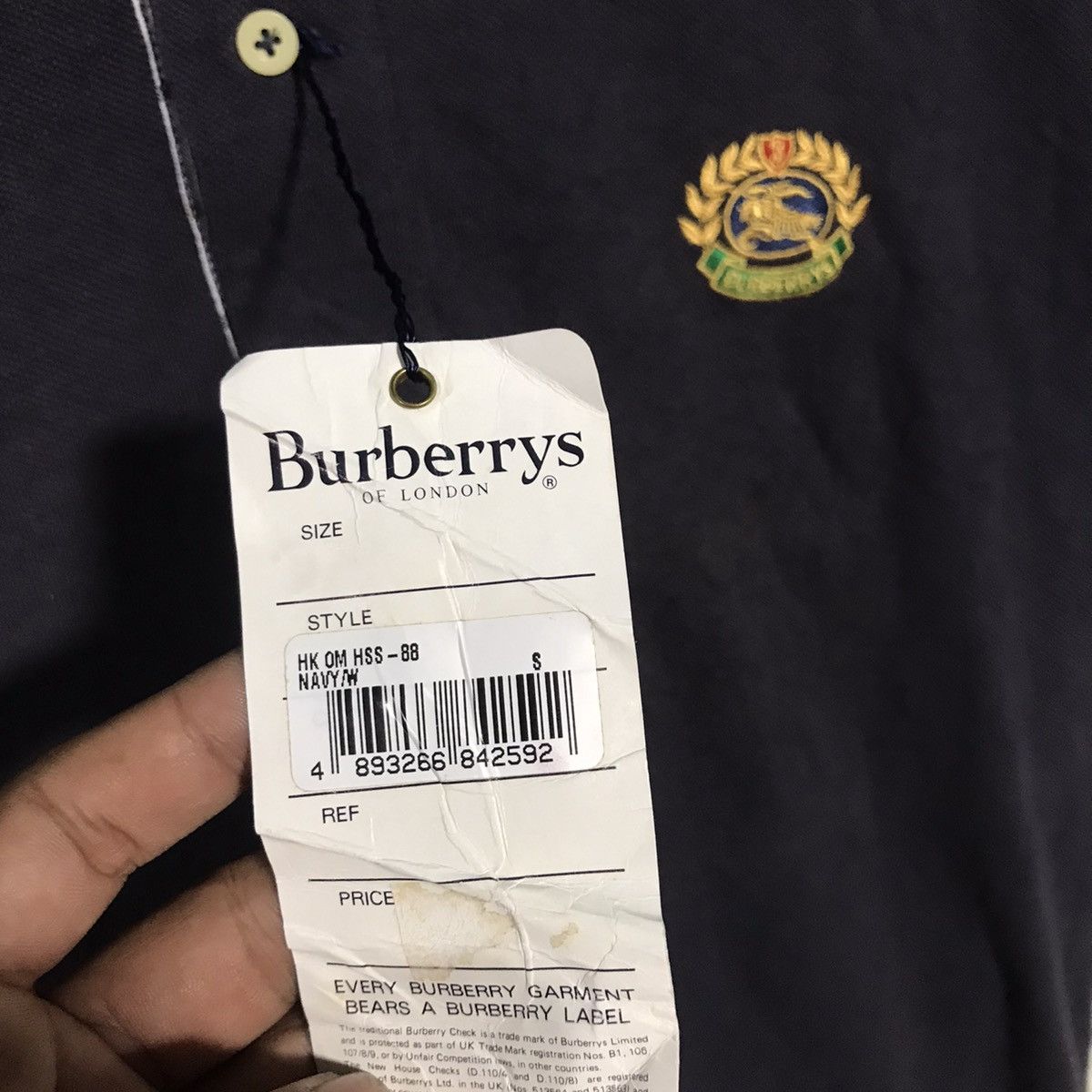 Burberry Vtg burberry new old stock Size US S / EU 44-46 / 1 - 3 Thumbnail
