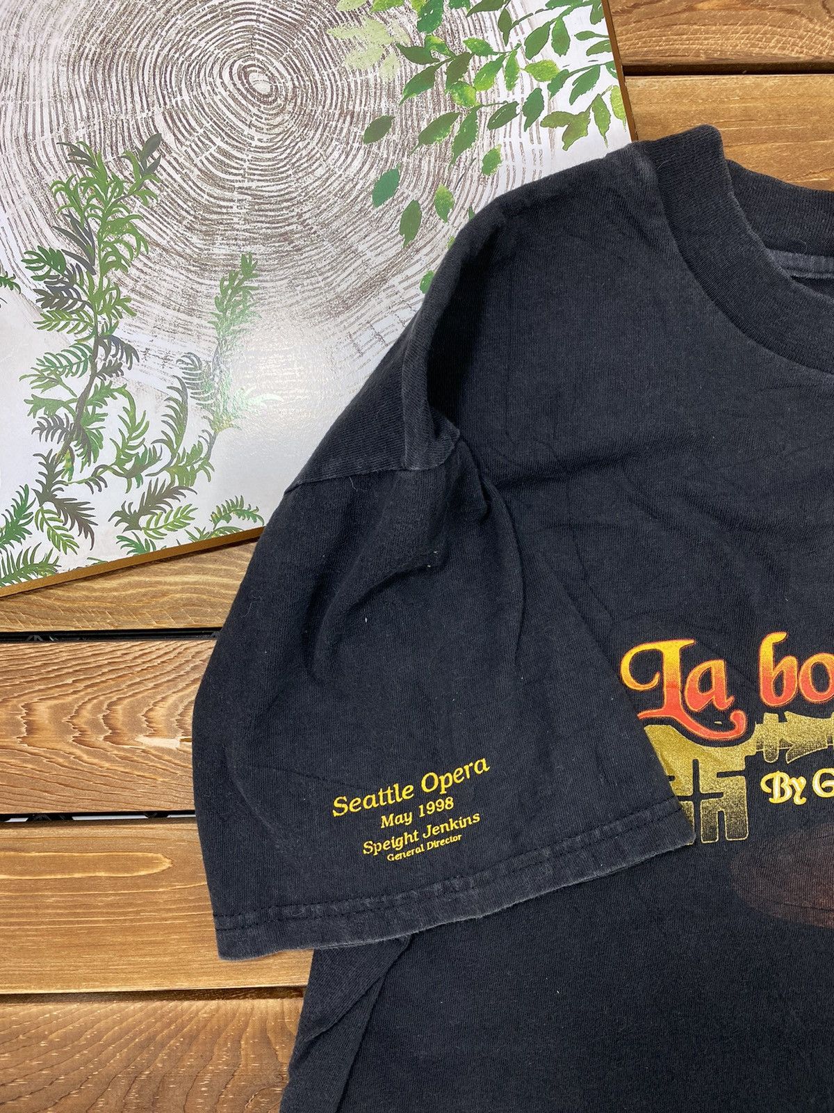 Band Tees × Vintage Vintage La Bohe By Giacomo Puccini 1998 Seattle Opera Size L Size US L / EU 52-54 / 3 - 9 Thumbnail