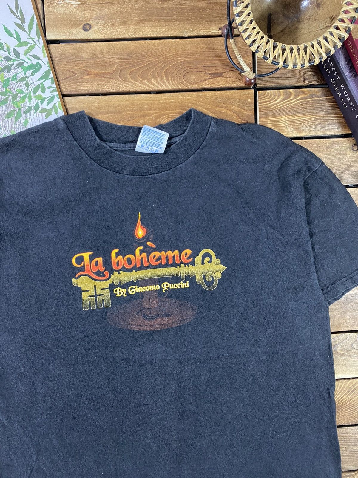 Band Tees × Vintage Vintage La Bohe By Giacomo Puccini 1998 Seattle Opera Size L Size US L / EU 52-54 / 3 - 7 Thumbnail