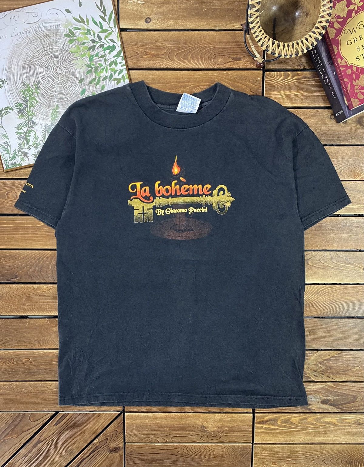Band Tees × Vintage Vintage La Bohe By Giacomo Puccini 1998 Seattle Opera Size L Size US L / EU 52-54 / 3 - 2 Thumbnail