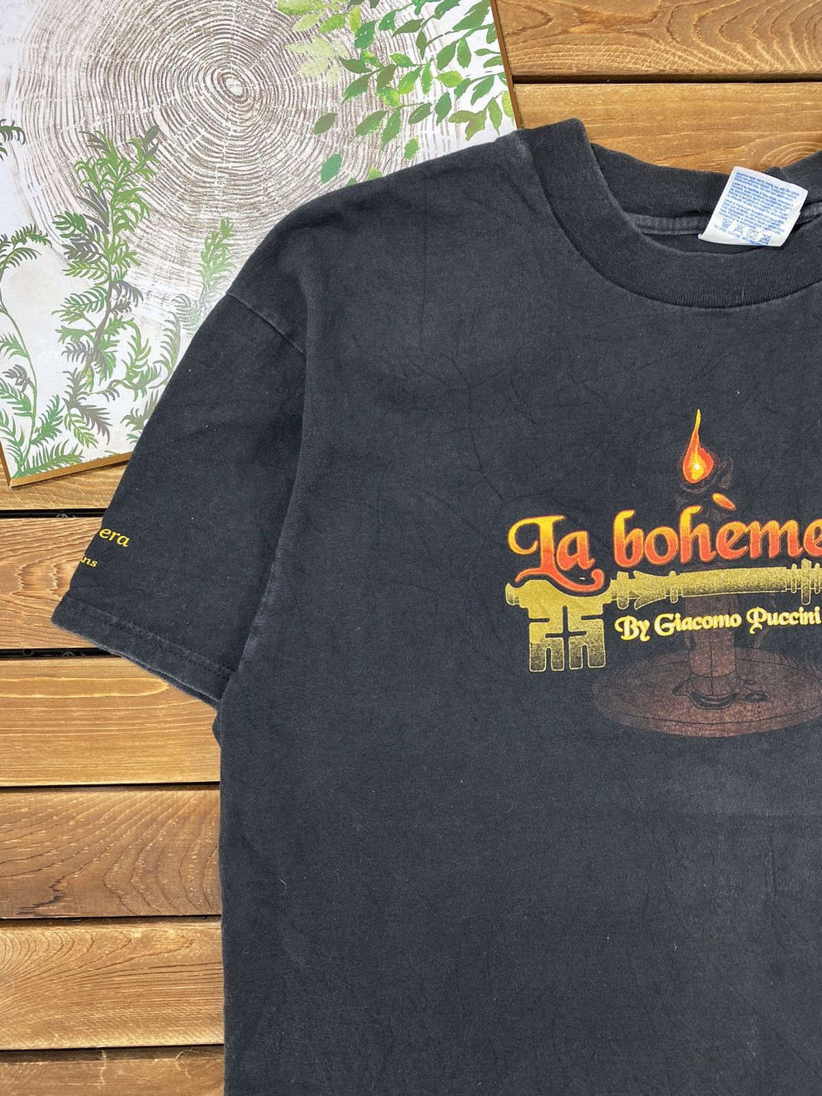 Band Tees × Vintage Vintage La Bohe By Giacomo Puccini 1998 Seattle Opera Size L Size US L / EU 52-54 / 3 - 6 Thumbnail